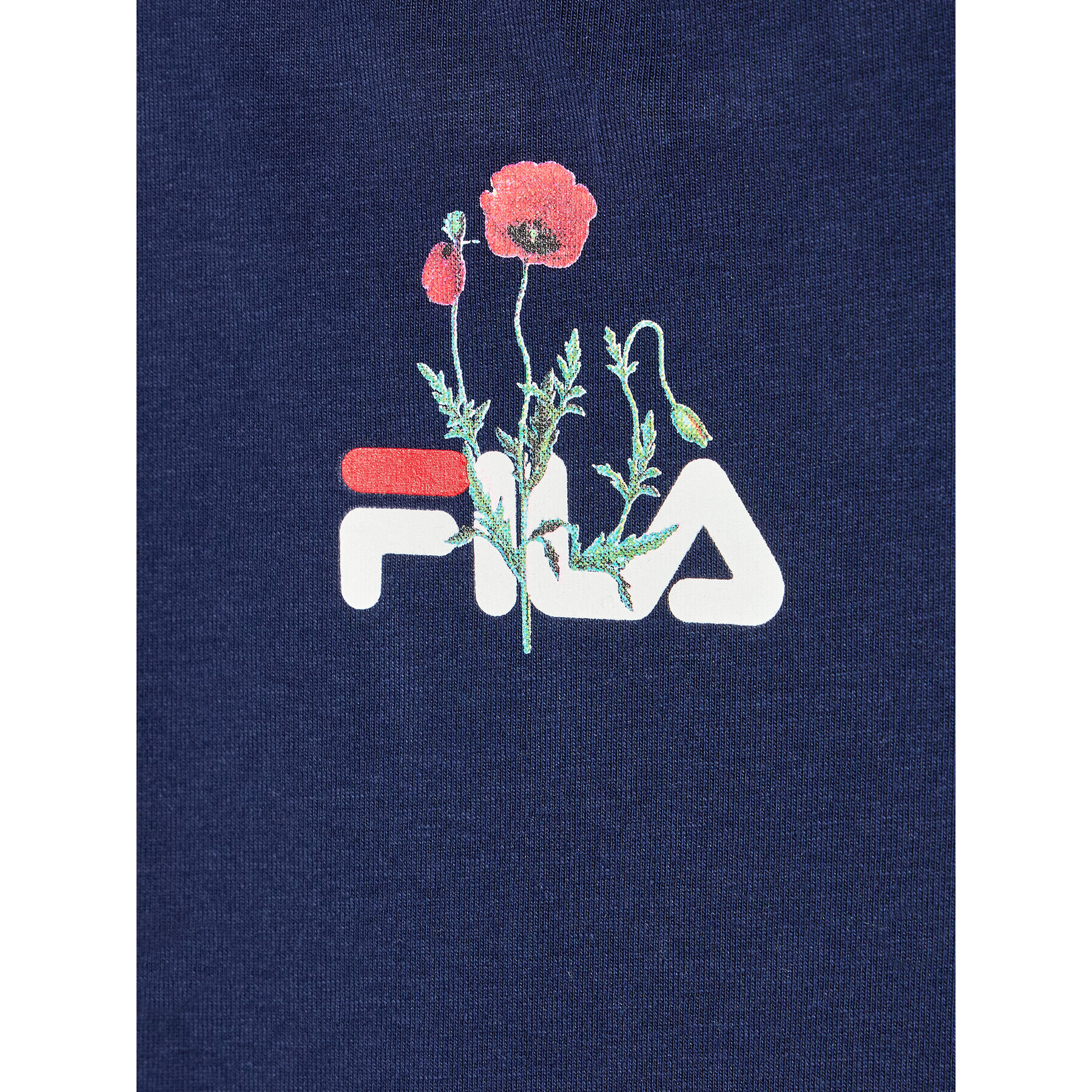 Fila Vsakodnevna obleka Thale Spaghetti FAT0014 Mornarsko modra Slim Fit - Pepit.si