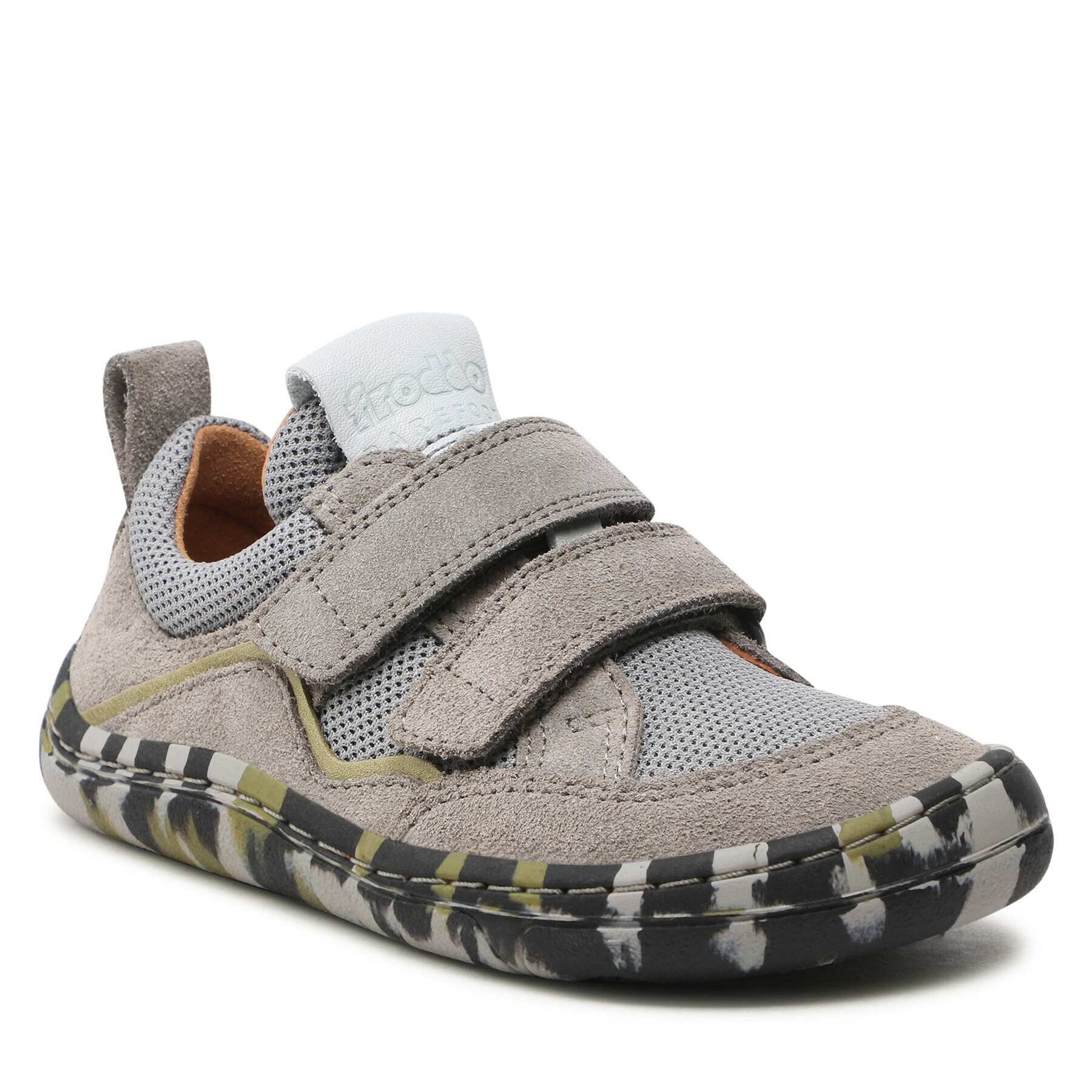 Froddo Čevlji Barefoot D-Velcro G3130223-7 Siva - Pepit.si