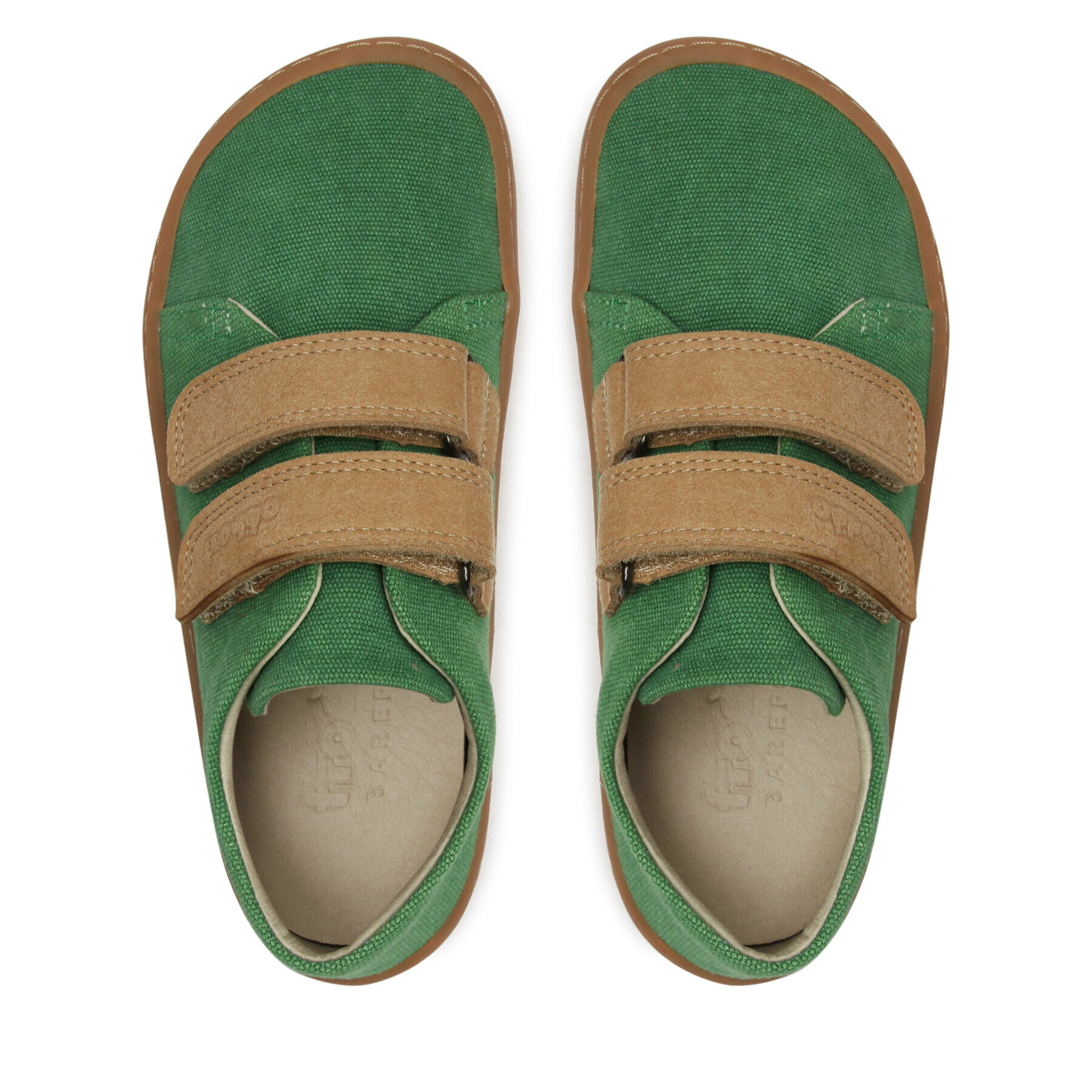 Froddo Čevlji Barefoot Vegan Velcro G3130229-1 Zelena - Pepit.si