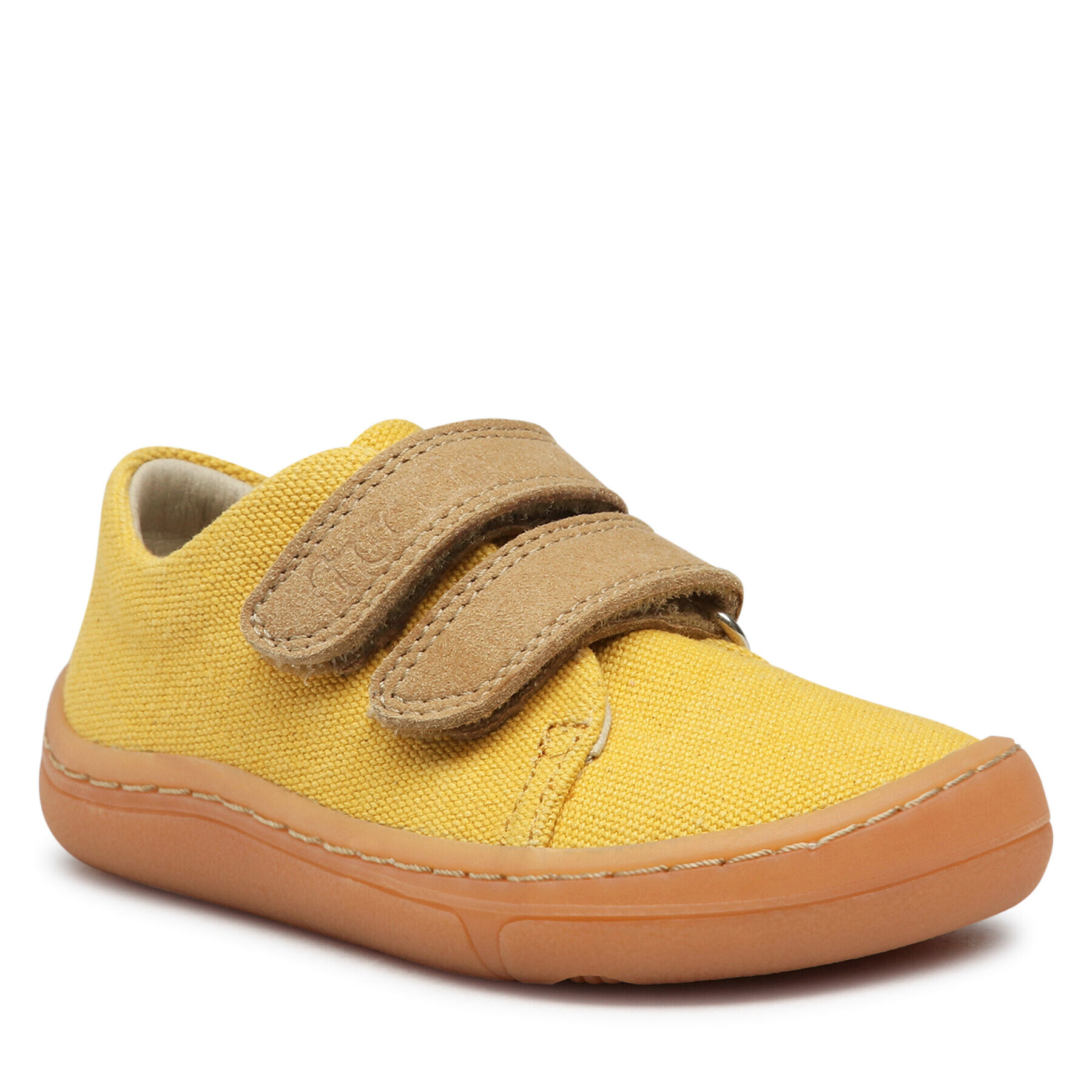 Froddo Čevlji Barefoot Vegan Velcro G3130229-6 Rumena - Pepit.si