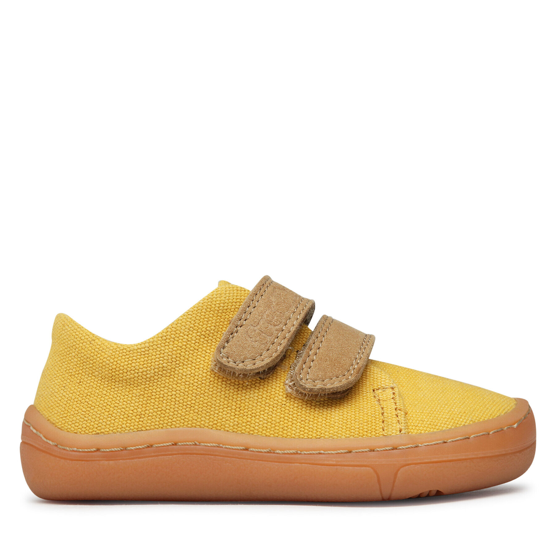 Froddo Čevlji Barefoot Vegan Velcro G3130229-6 Rumena - Pepit.si