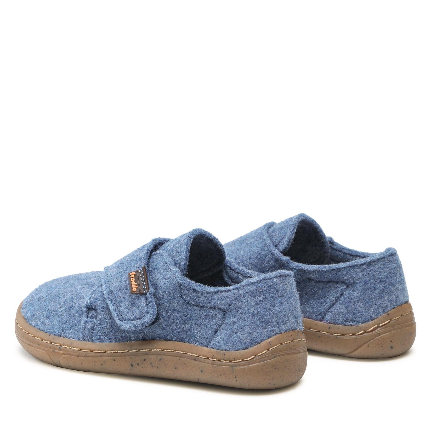 Froddo Copati Barefoot Wooly Slippers G1700341-1 Modra - Pepit.si