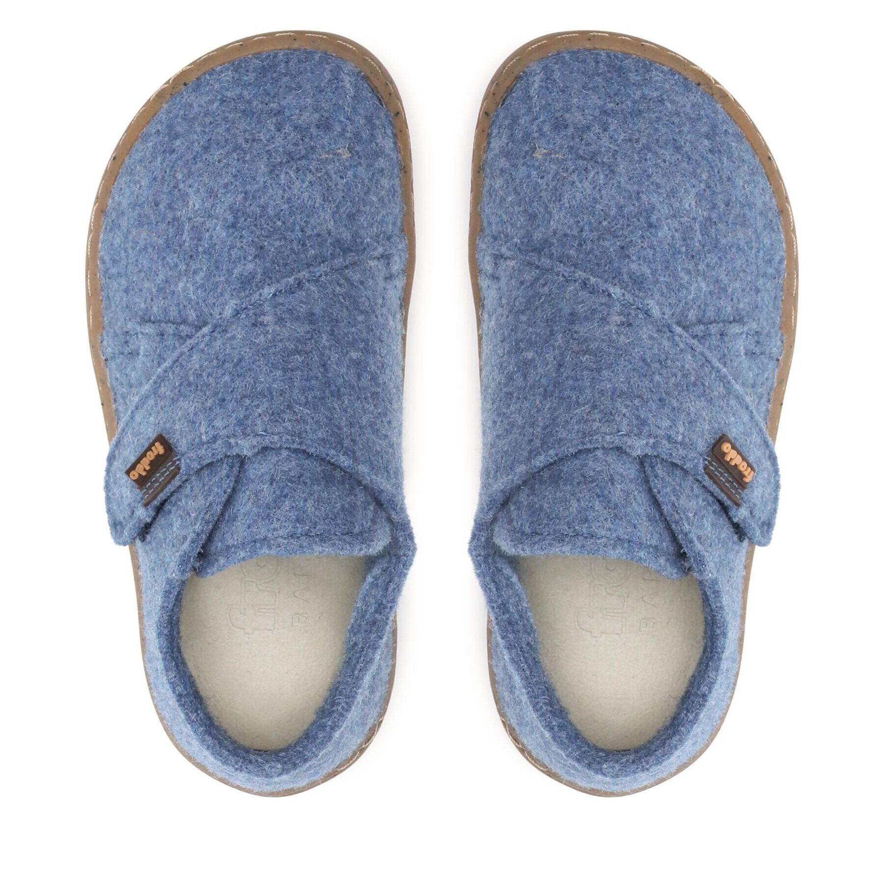 Froddo Copati Barefoot Wooly Slippers G1700341-1 Modra - Pepit.si