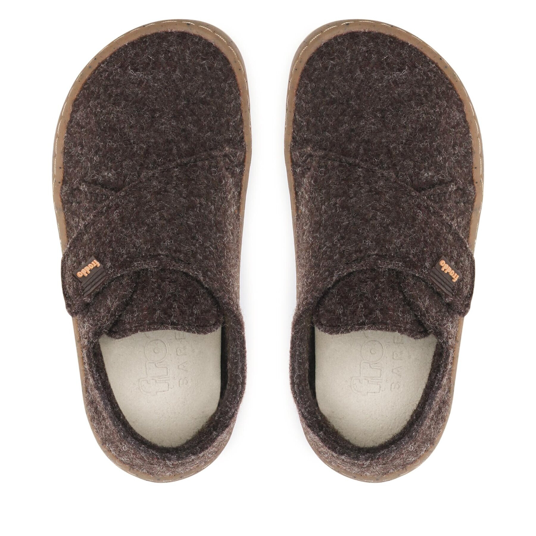 Froddo Copati Barefoot Wooly Slippers G1700341-3 Rjava - Pepit.si