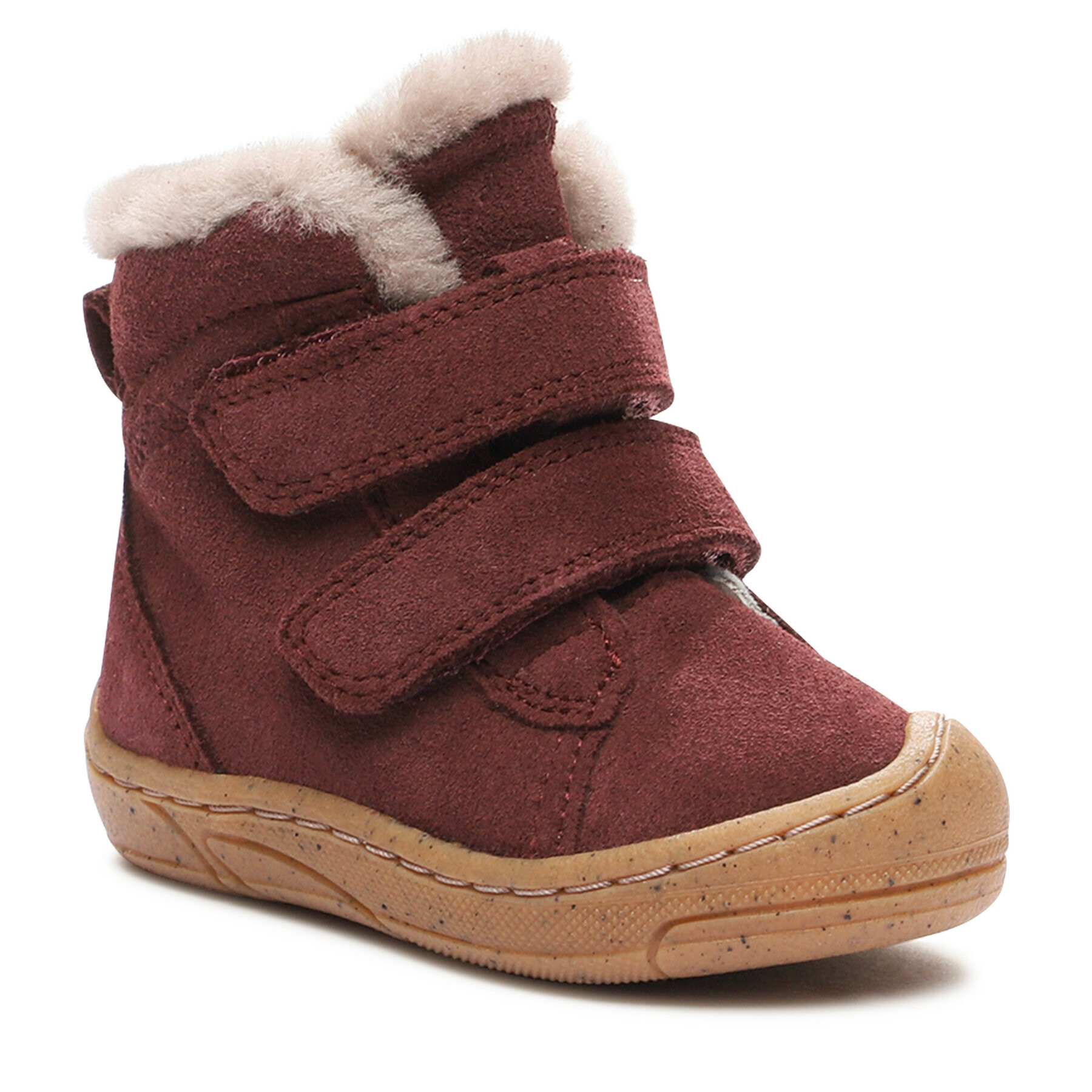 Froddo Zimski škornji Minnie Suede Velcro G2110126-1 M Rjava - Pepit.si