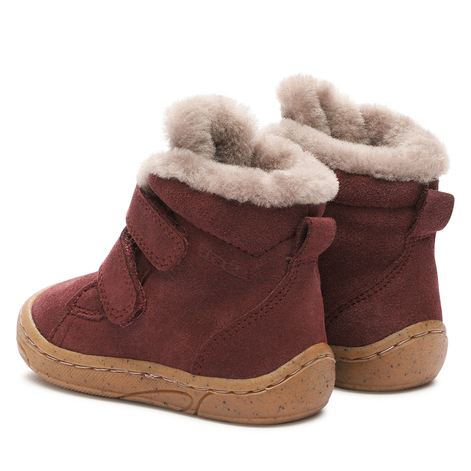 Froddo Zimski škornji Minnie Suede Velcro G2110126-1 M Rjava - Pepit.si