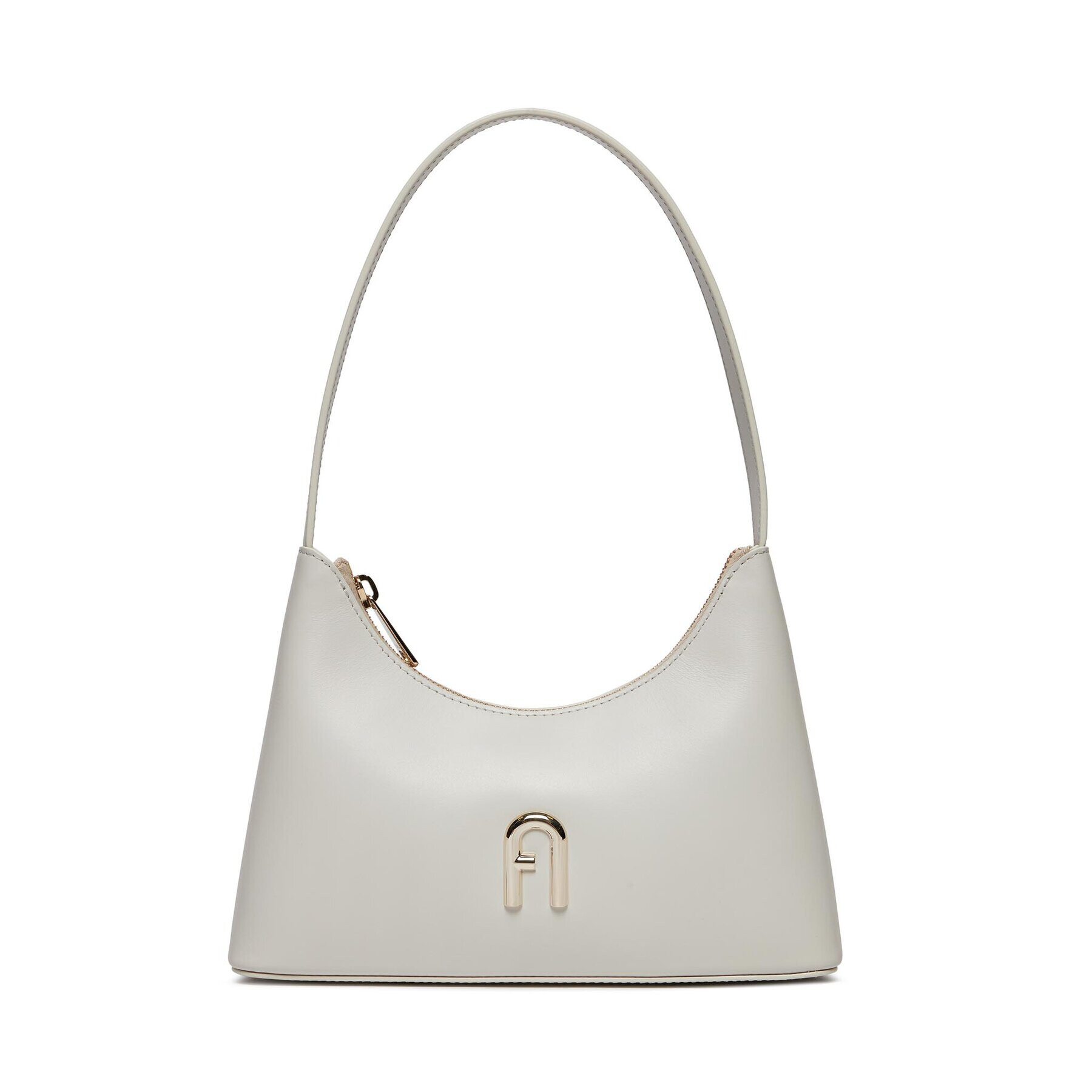 Furla Ročna torba Diamante Mini Shoulder B WB00863-AX0733-1704S-1007 Écru - Pepit.si