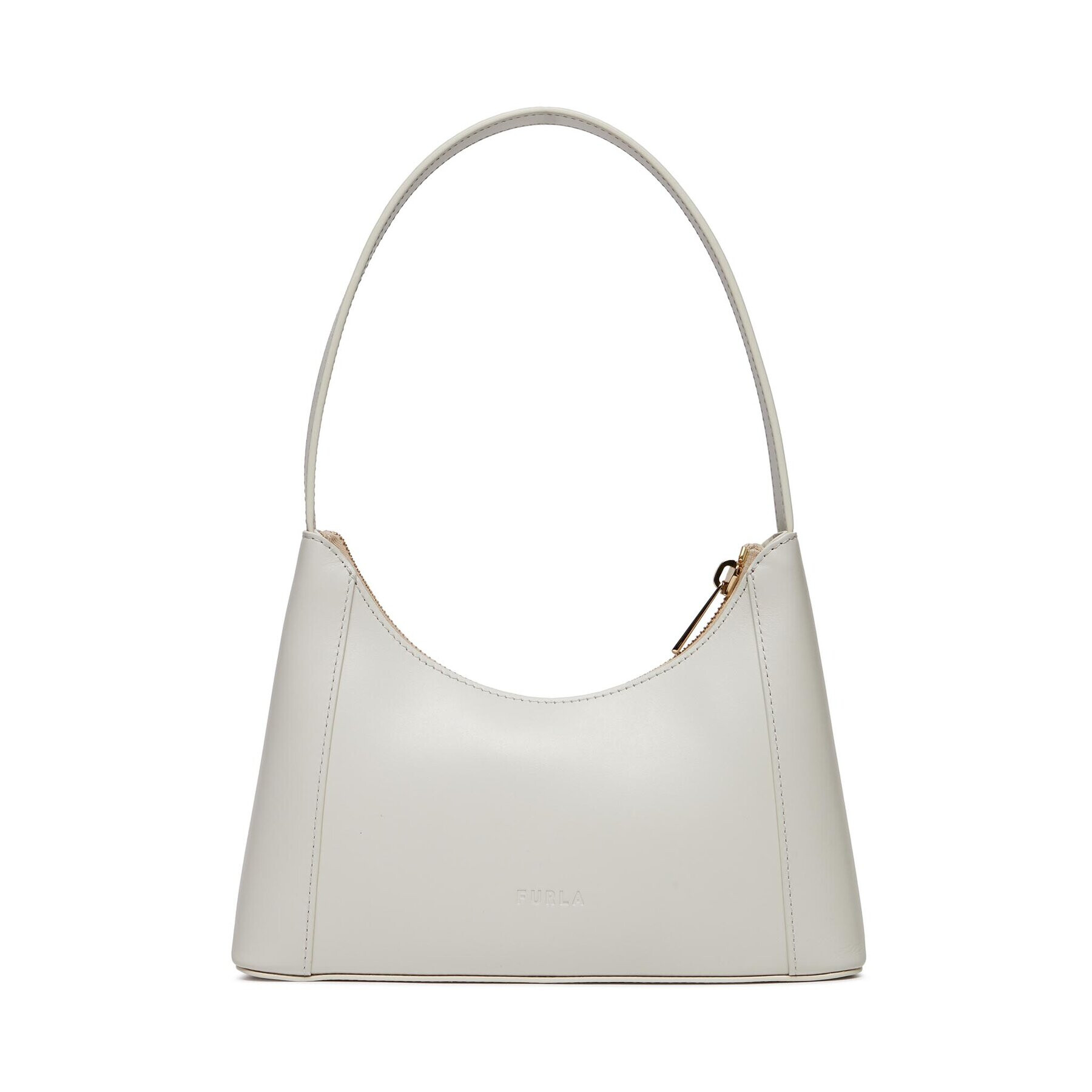 Furla Ročna torba Diamante Mini Shoulder B WB00863-AX0733-1704S-1007 Écru - Pepit.si