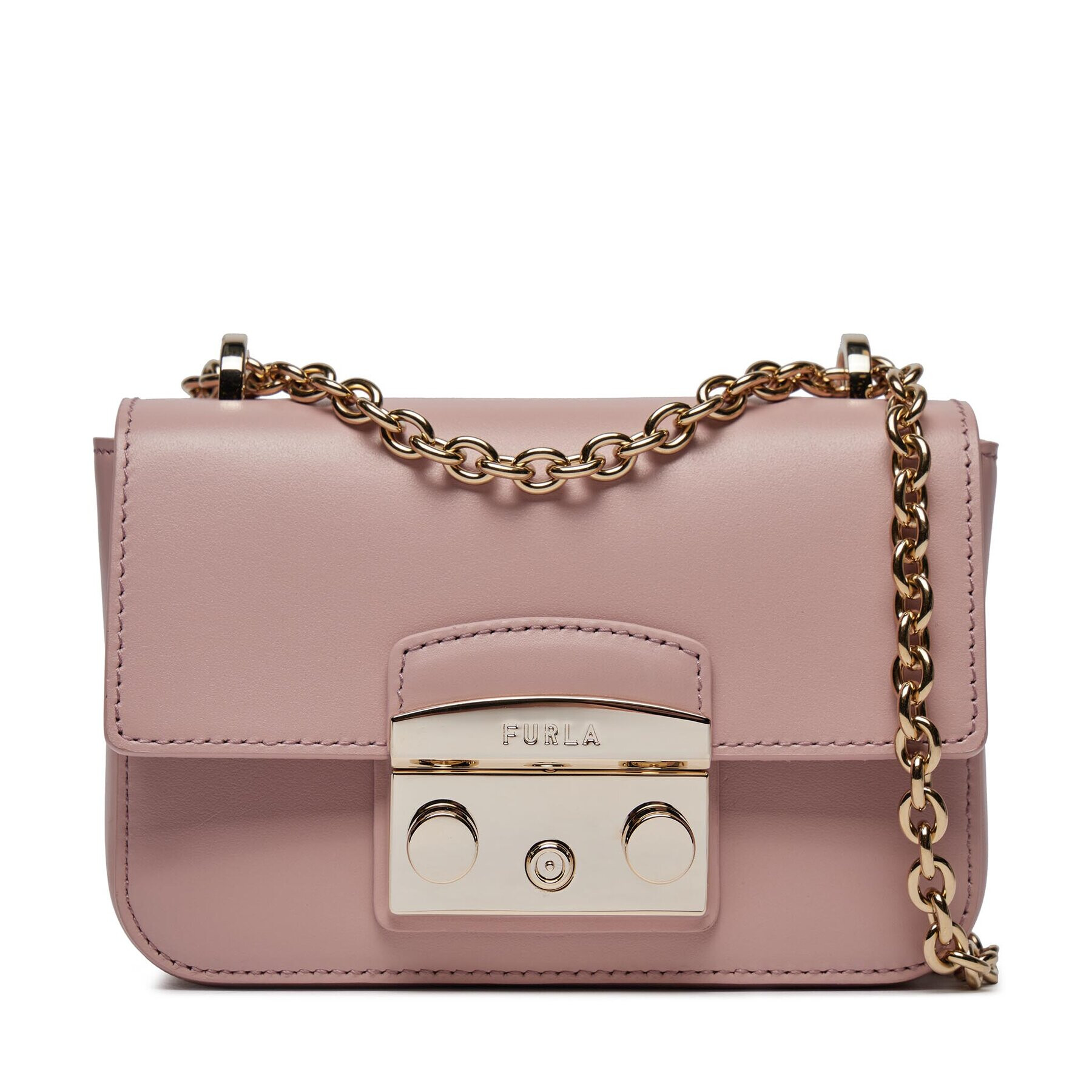 Furla Ročna torba Metropolis Mini Crossbody WB00828-AX0733-ALB00-1007 Roza - Pepit.si