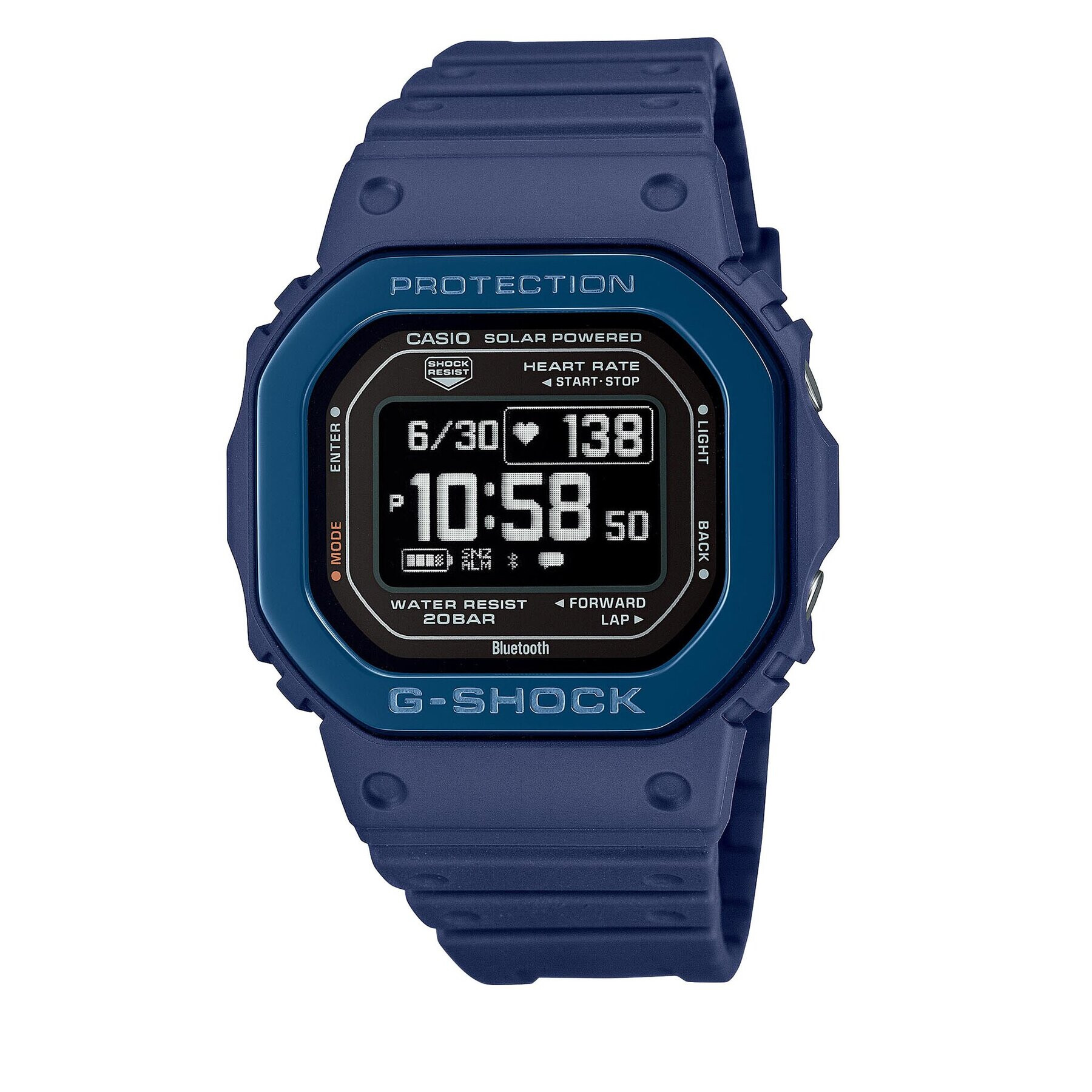 G-Shock Pametna ura DW-H5600MB-2ER Mornarsko modra - Pepit.si