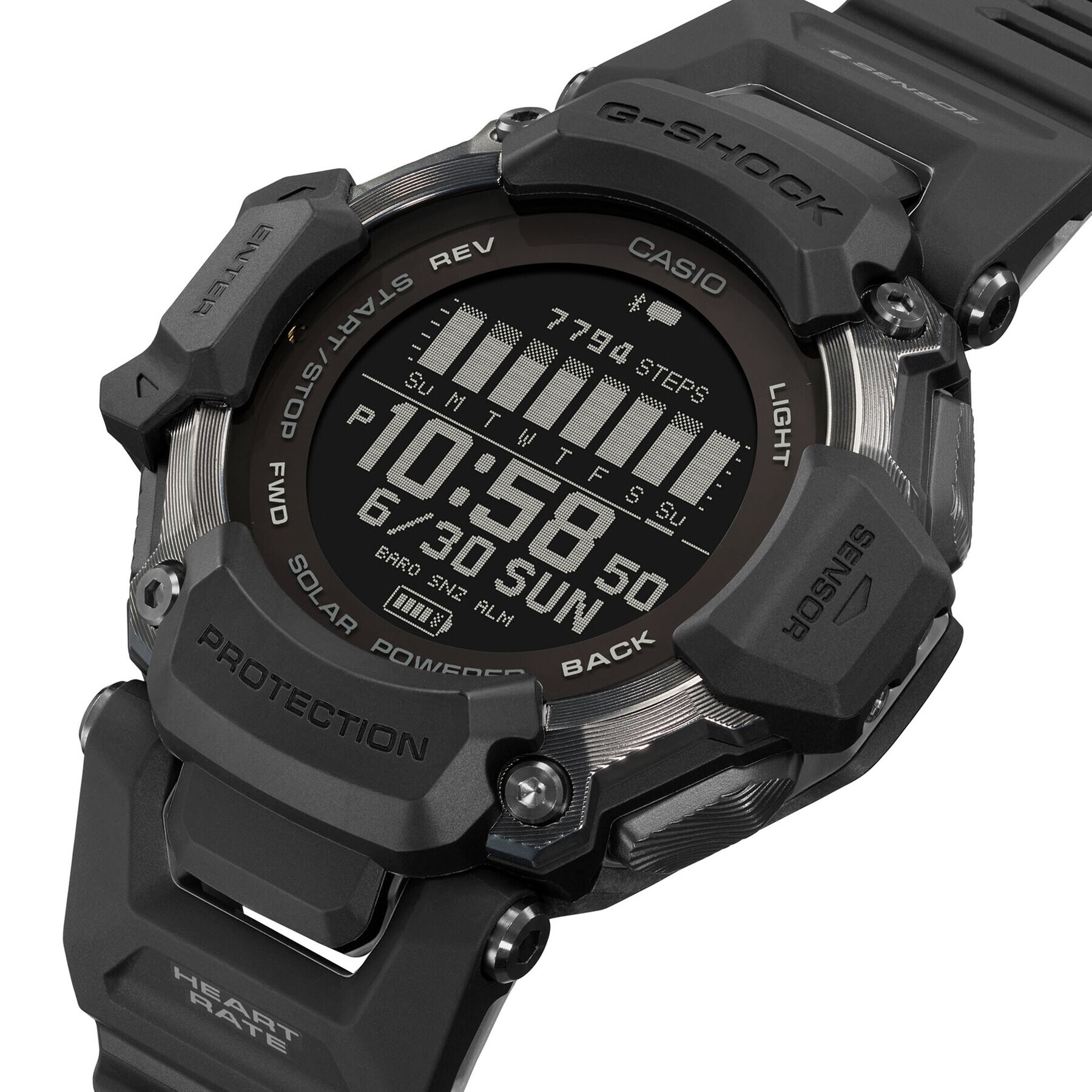 G-Shock Pametna ura GBD-H2000-1BER Črna - Pepit.si