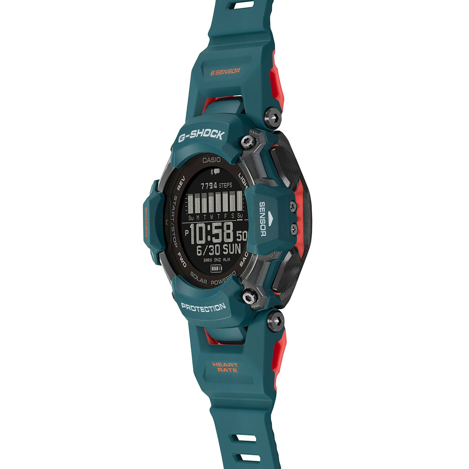 G-Shock Pametna ura GBD-H2000-2ER Zelena - Pepit.si