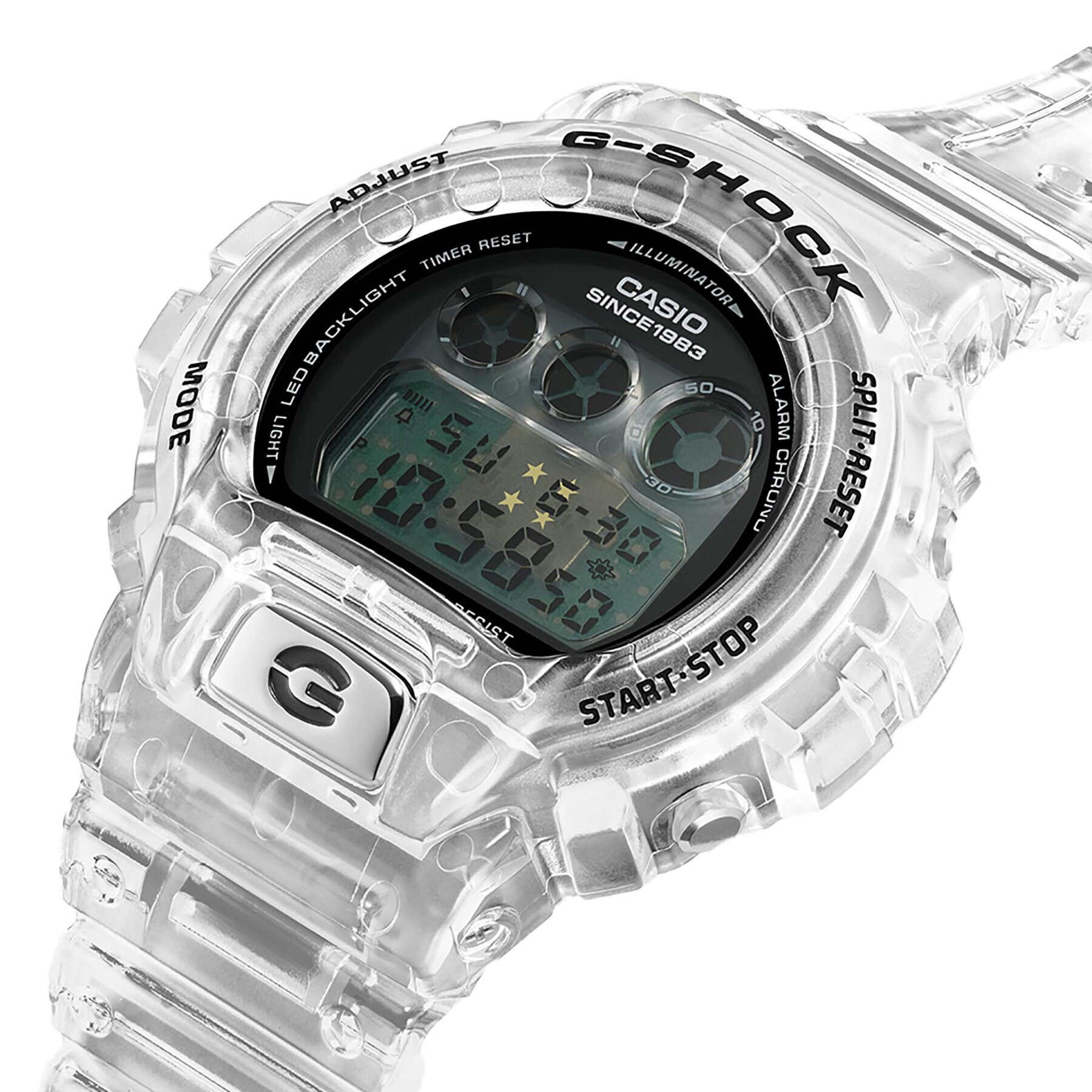 G-Shock Ročna ura 40th Anniversary Clear Remix DW-6940RX-7ER Transparentna - Pepit.si