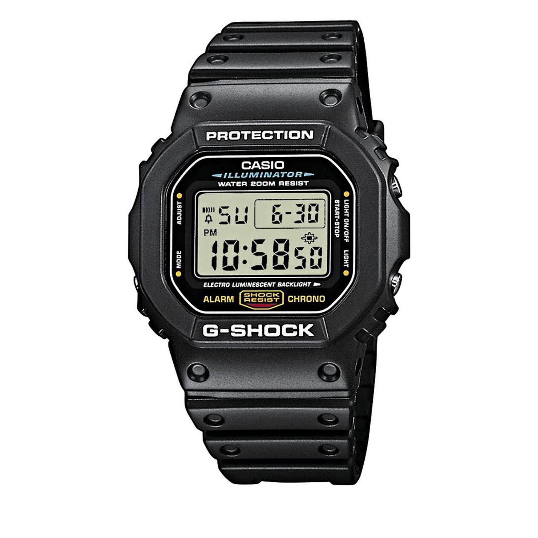 G-Shock Ročna ura DW-5600E-1VER Črna - Pepit.si