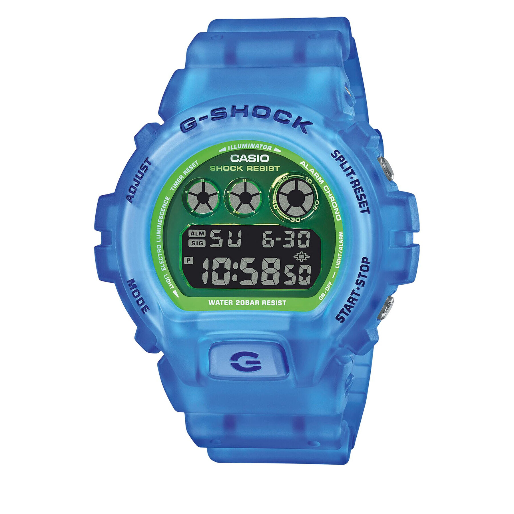 G-Shock Ročna ura DW-6900LS-2ER Modra - Pepit.si