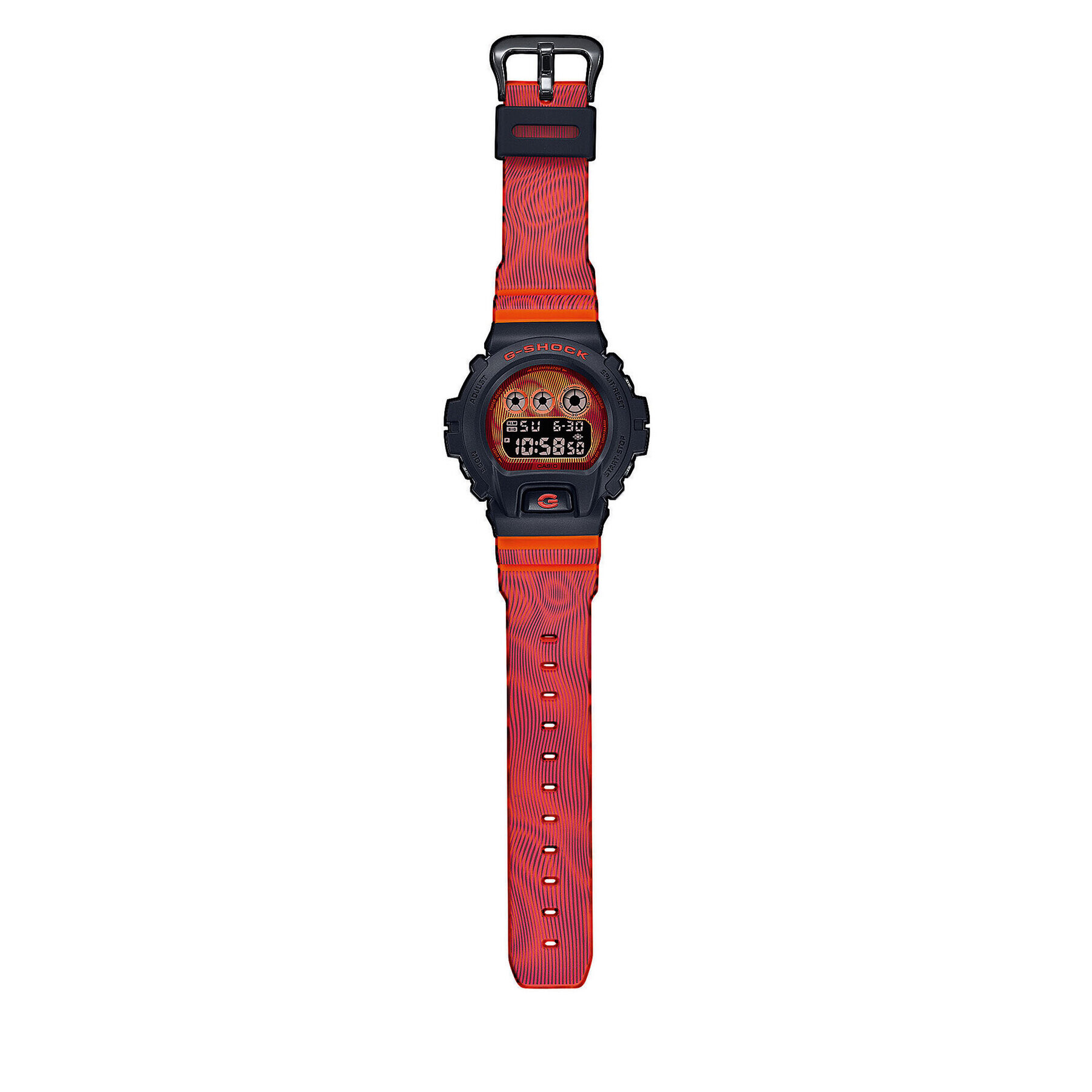 G-Shock Ročna ura DW-6900TD-4ER Oranžna - Pepit.si