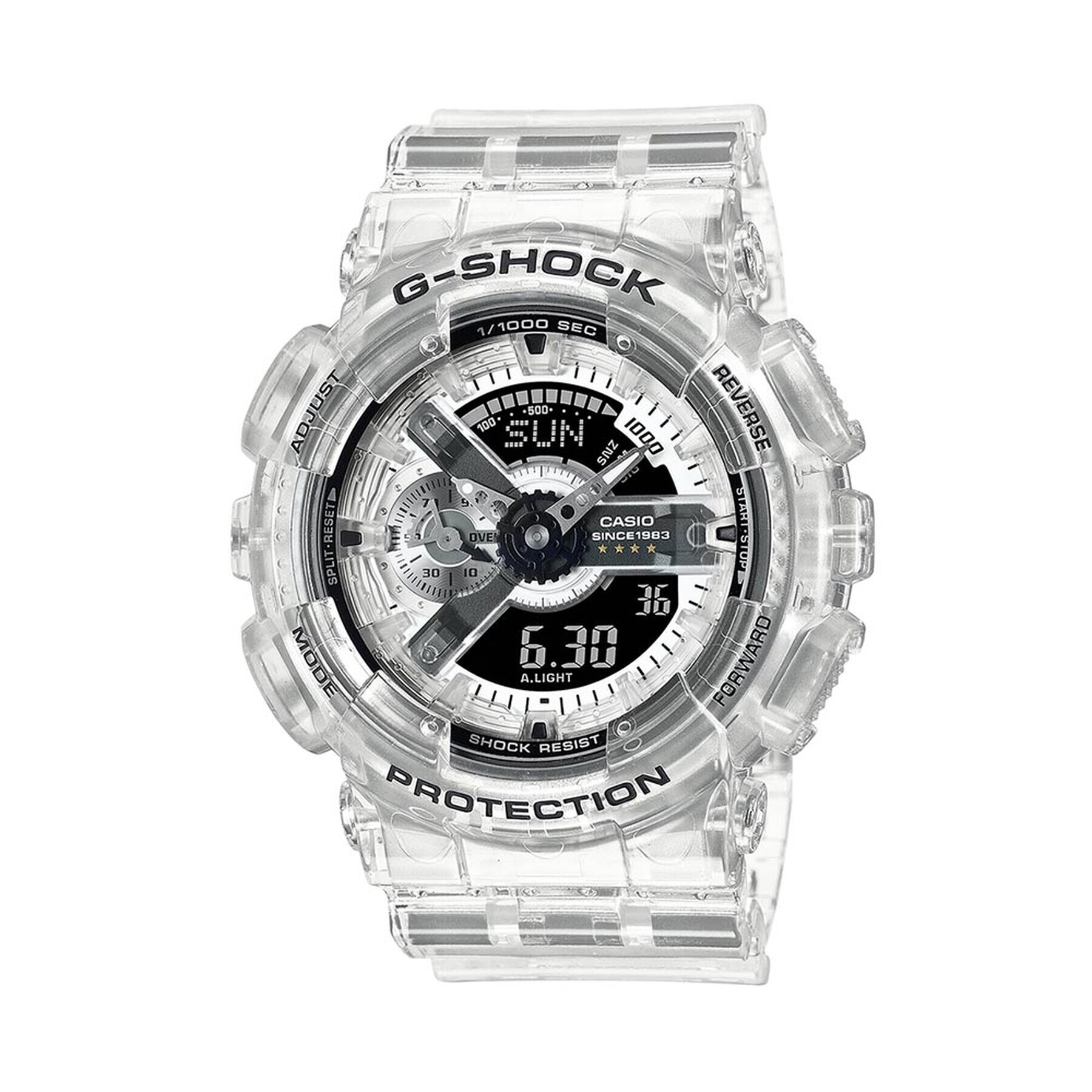 G-Shock Ročna ura GA-114RX-7AER Transparentna - Pepit.si