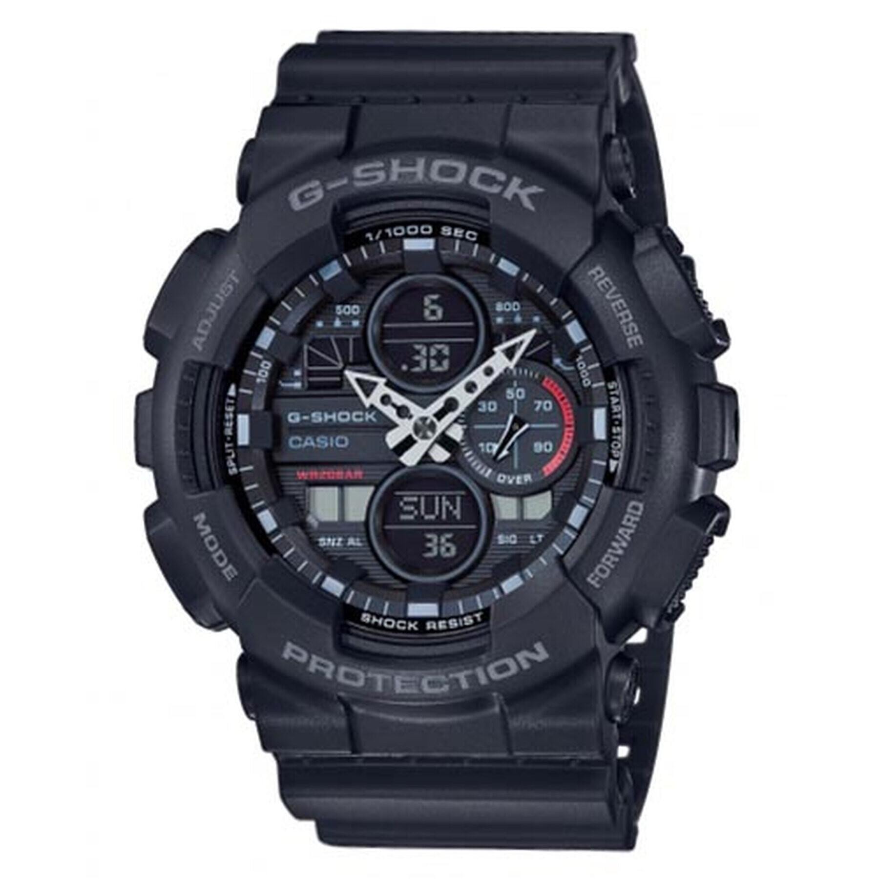 G-Shock Ročna ura GA-140-1A1ER Črna - Pepit.si