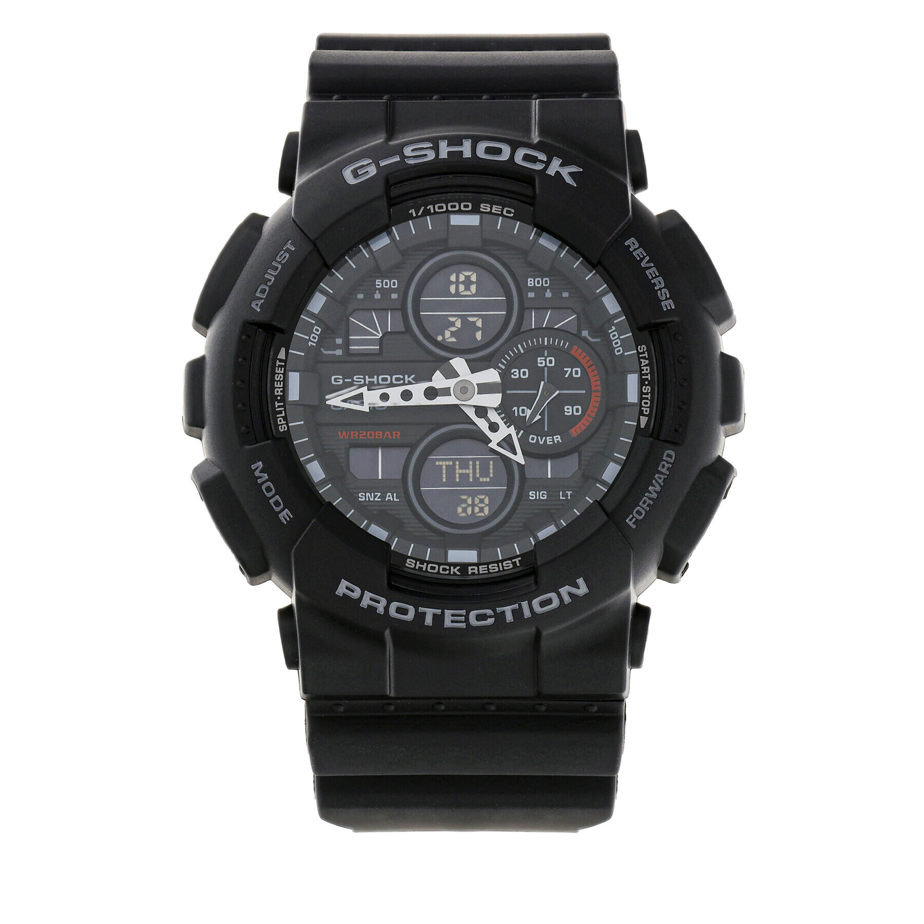 G-Shock Ročna ura GA-140-1A1ER Črna - Pepit.si