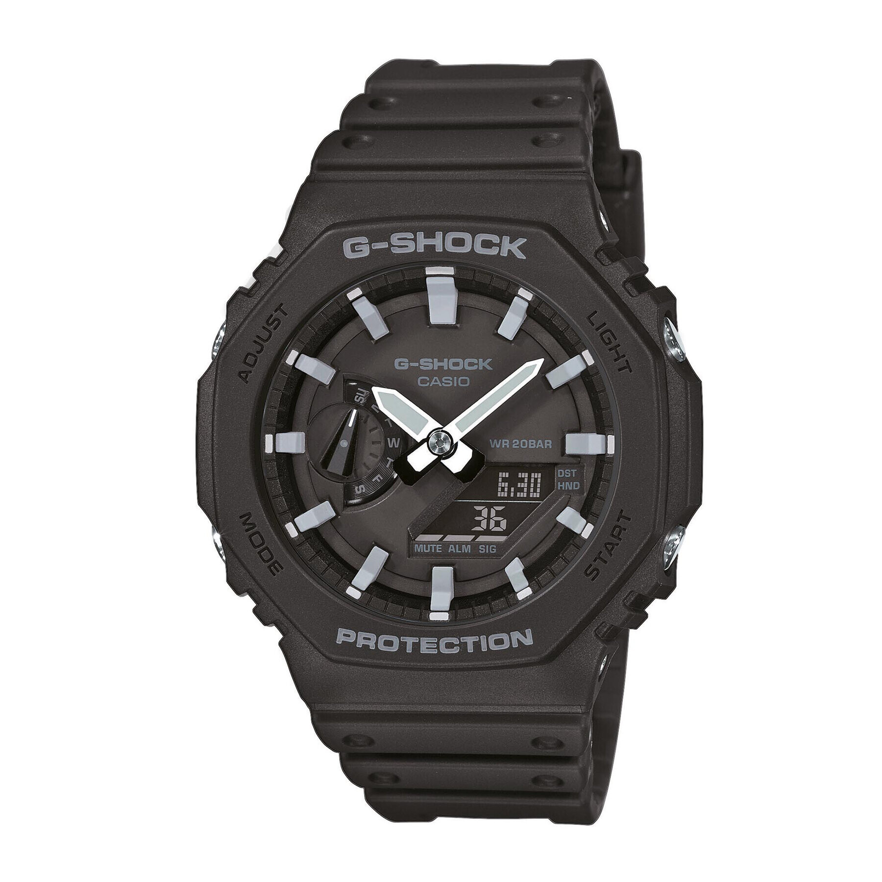 G-Shock Ročna ura GA-2100-1AER Črna - Pepit.si