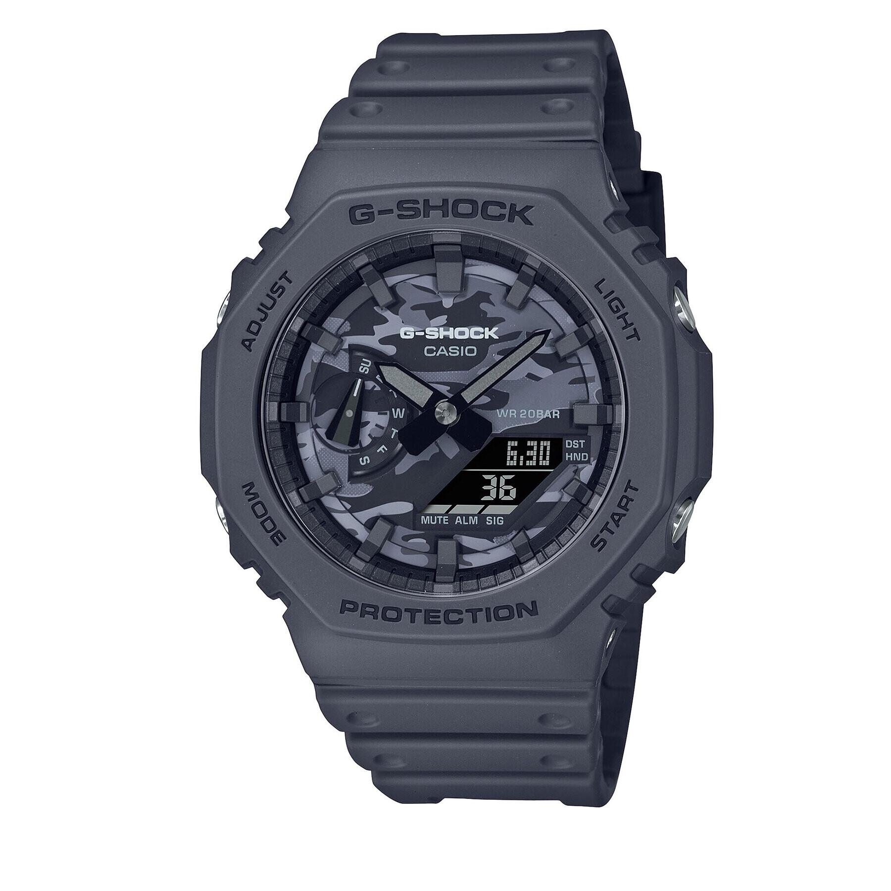 G-Shock Ročna ura GA-2100CA-8AER Siva - Pepit.si