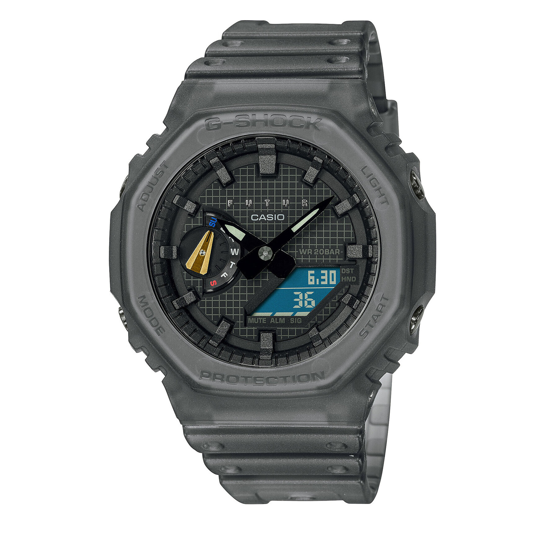 G-Shock Ročna ura GA-2100FT -8AER Siva - Pepit.si