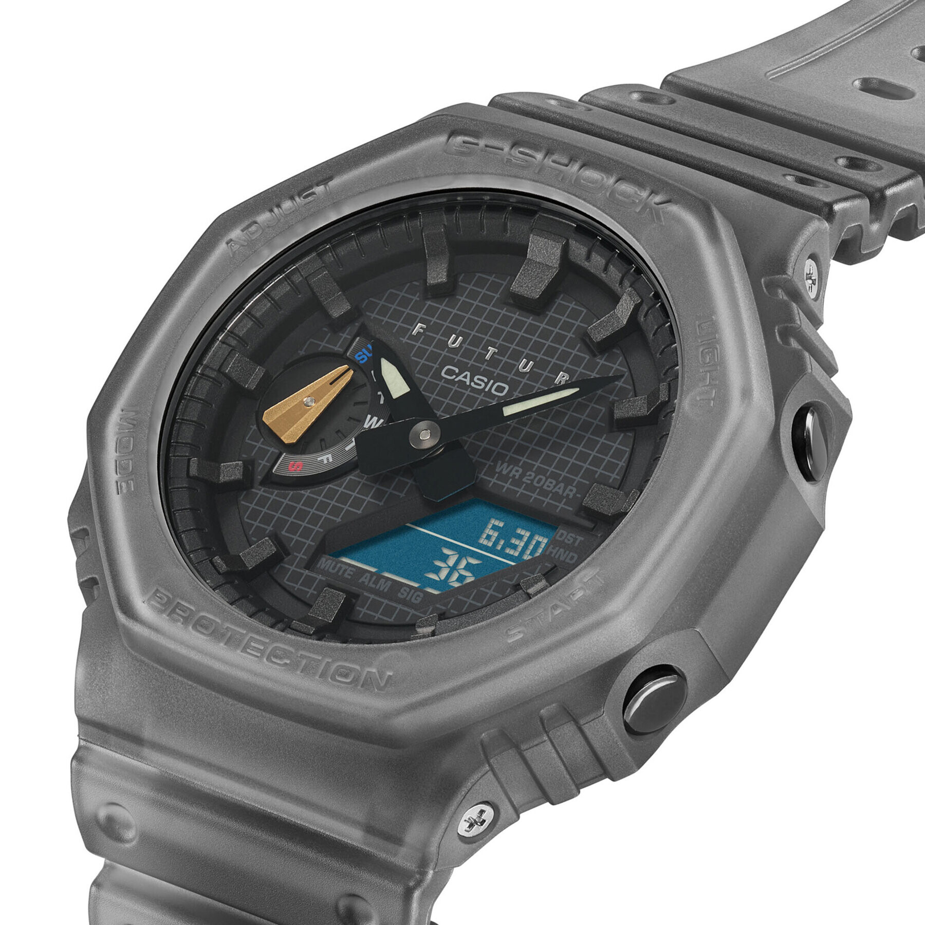 G-Shock Ročna ura GA-2100FT -8AER Siva - Pepit.si