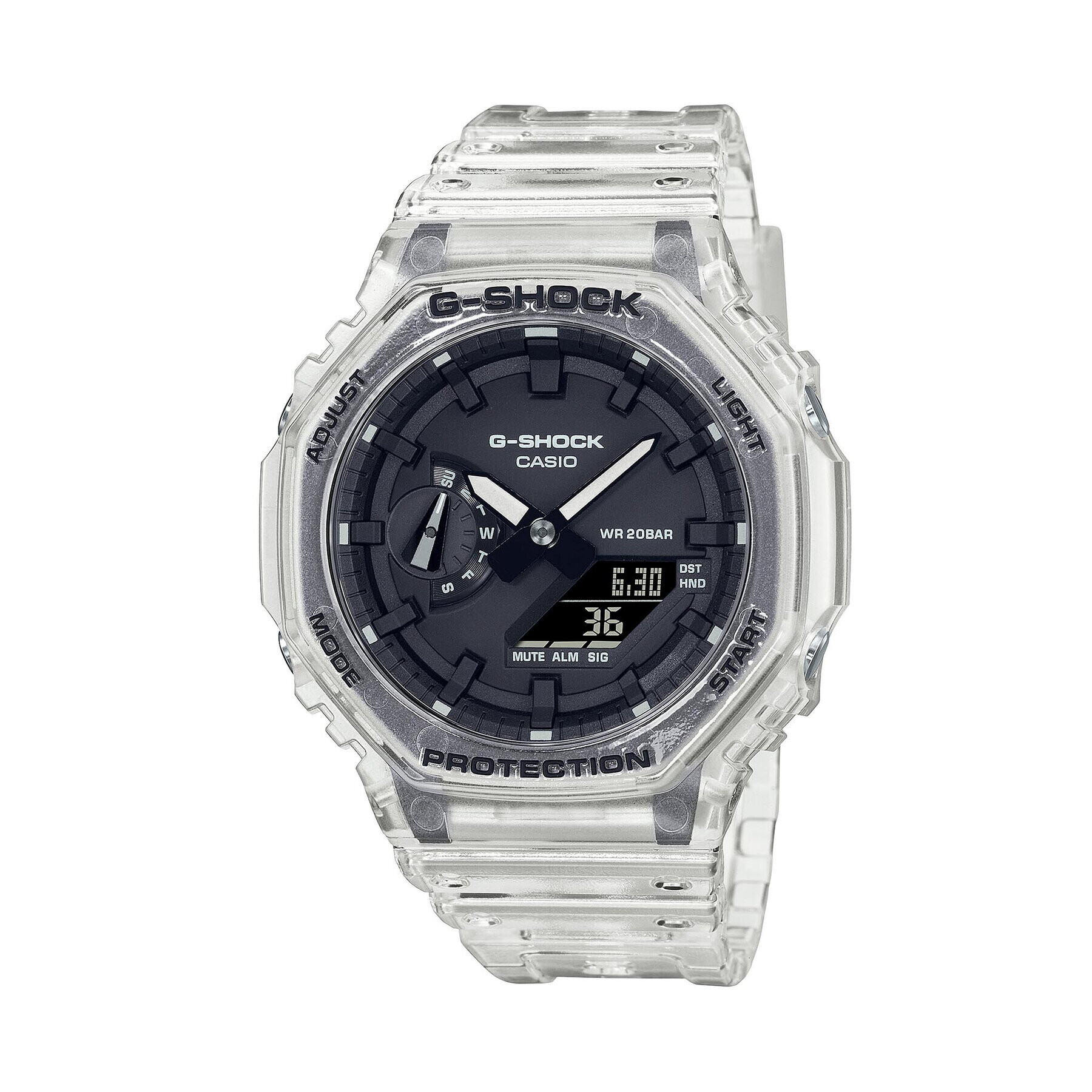 G-Shock Ročna ura GA-2100SKE-7AER Bela - Pepit.si