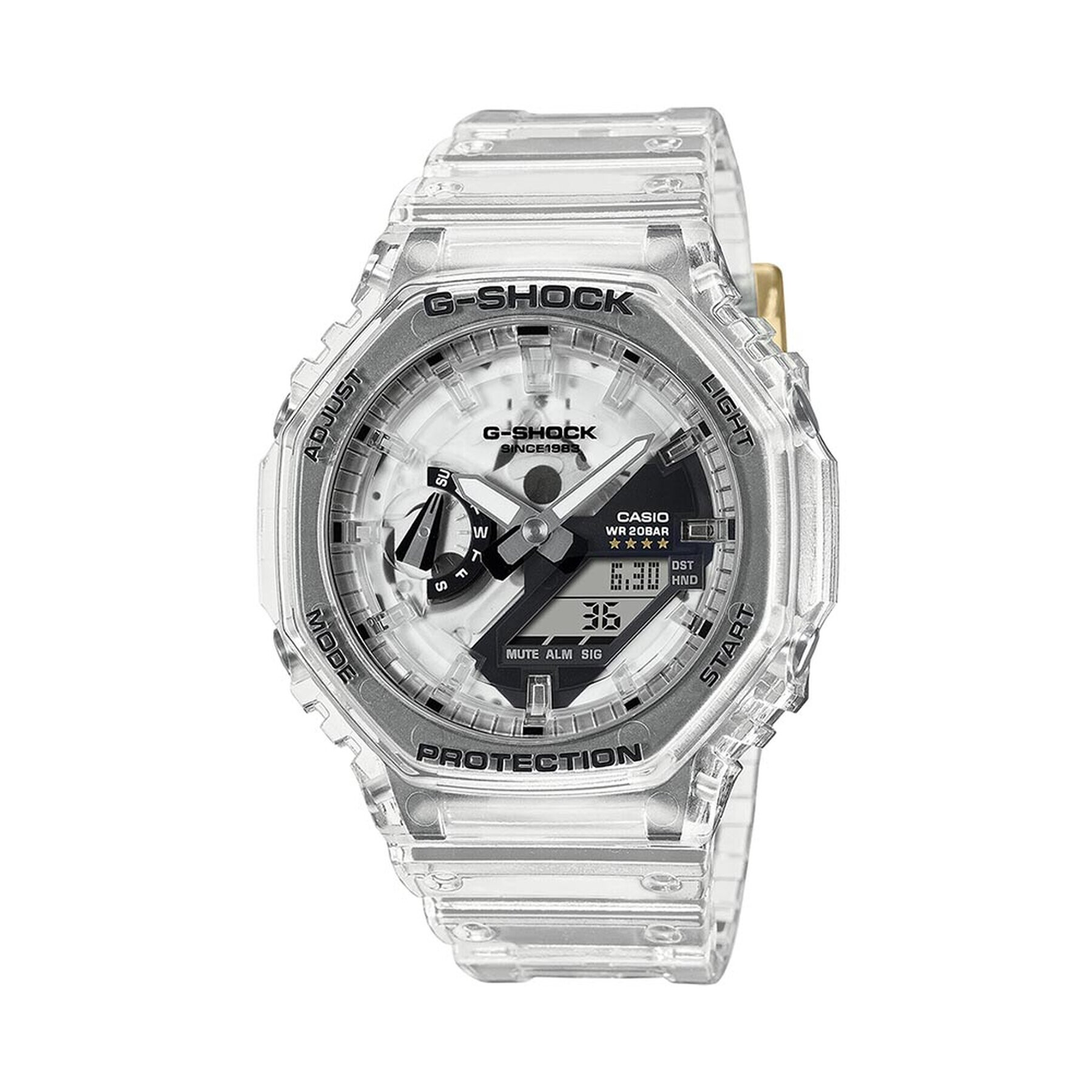 G-Shock Ročna ura GA-2140RX-7AER Transparentna - Pepit.si