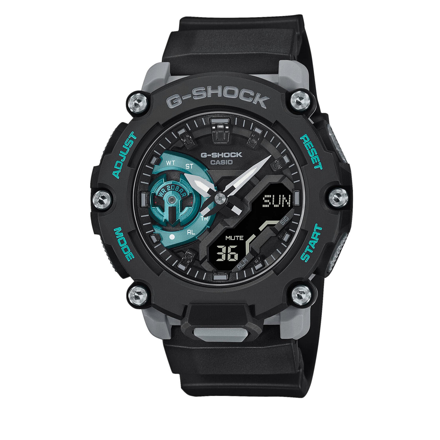 G-Shock Ročna ura GA-2200M-1AER Črna - Pepit.si