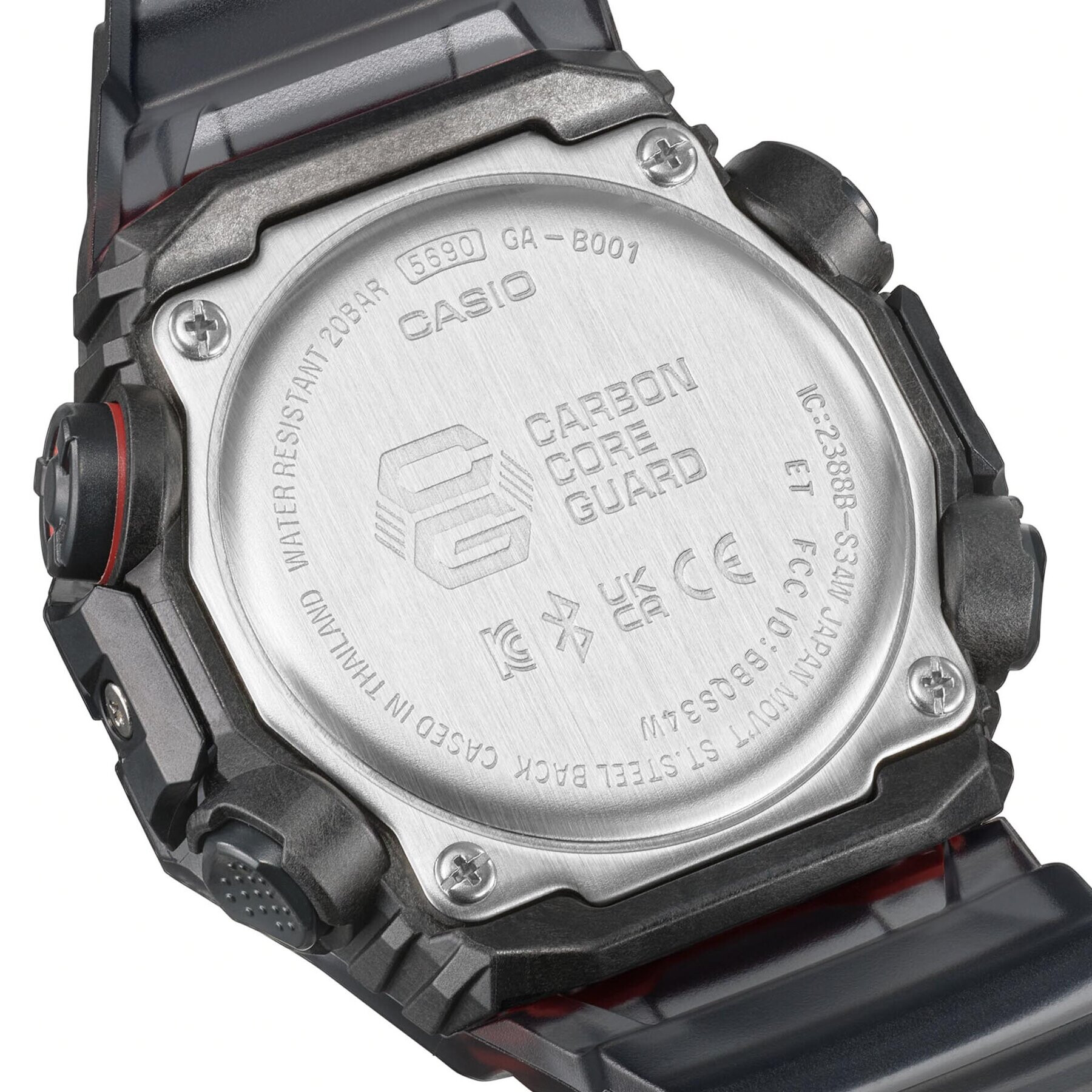 G-Shock Ročna ura GA-B001G-1AER Črna - Pepit.si