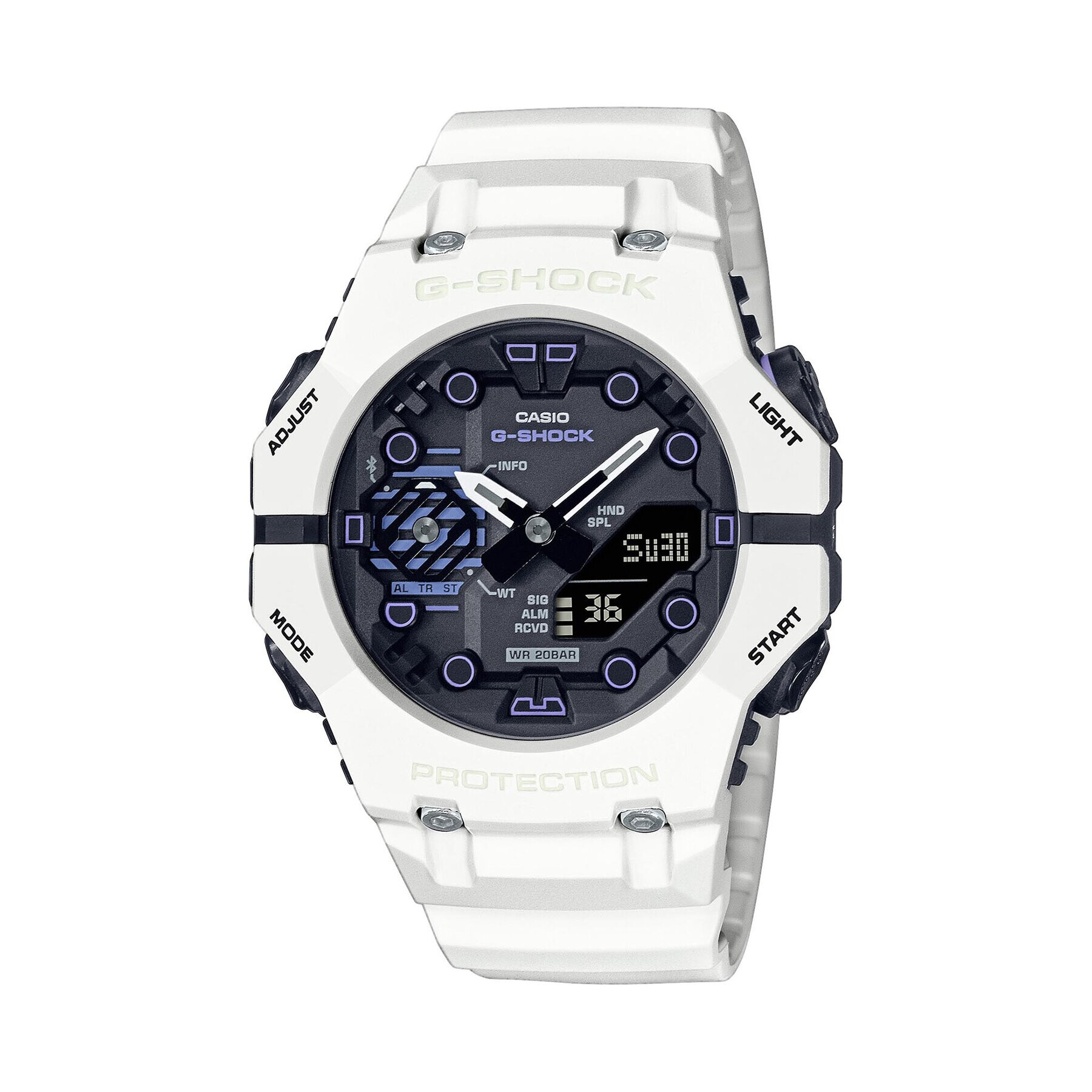 G-Shock Ročna ura GA-B001SF-7AER Bela - Pepit.si