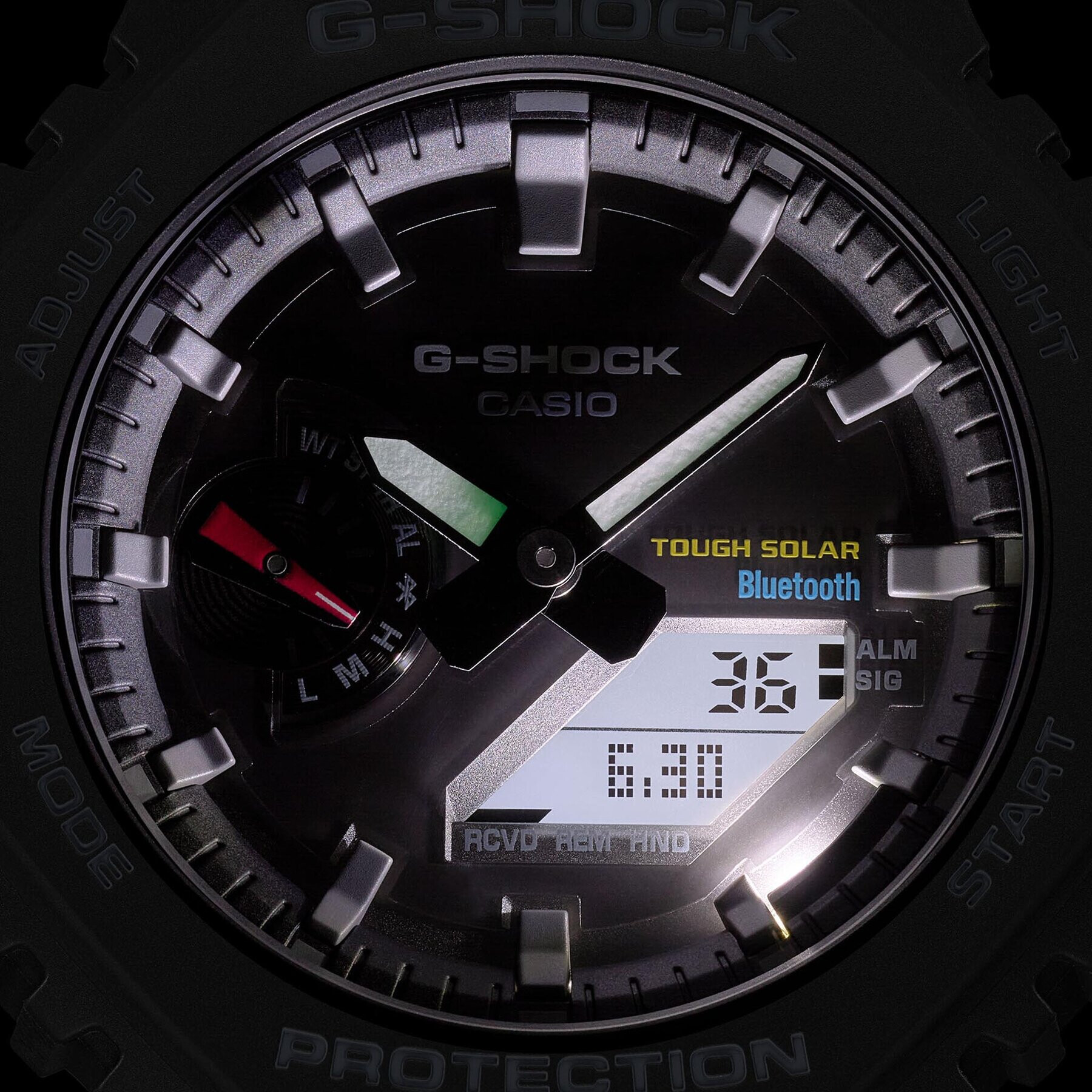 G-Shock Ročna ura GA-B2100-1AER Črna - Pepit.si