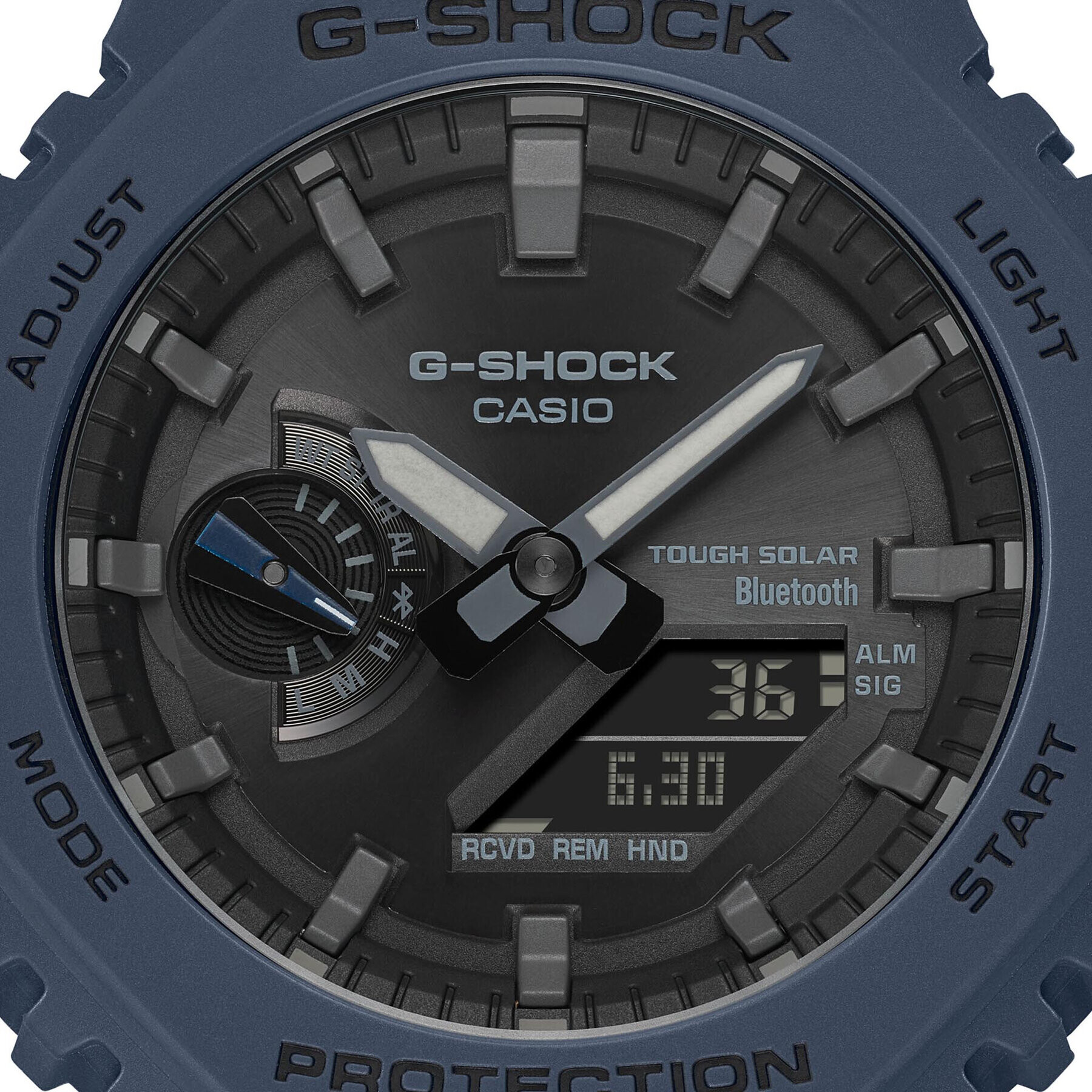 G-Shock Ročna ura GA-B2100-2AER Mornarsko modra - Pepit.si