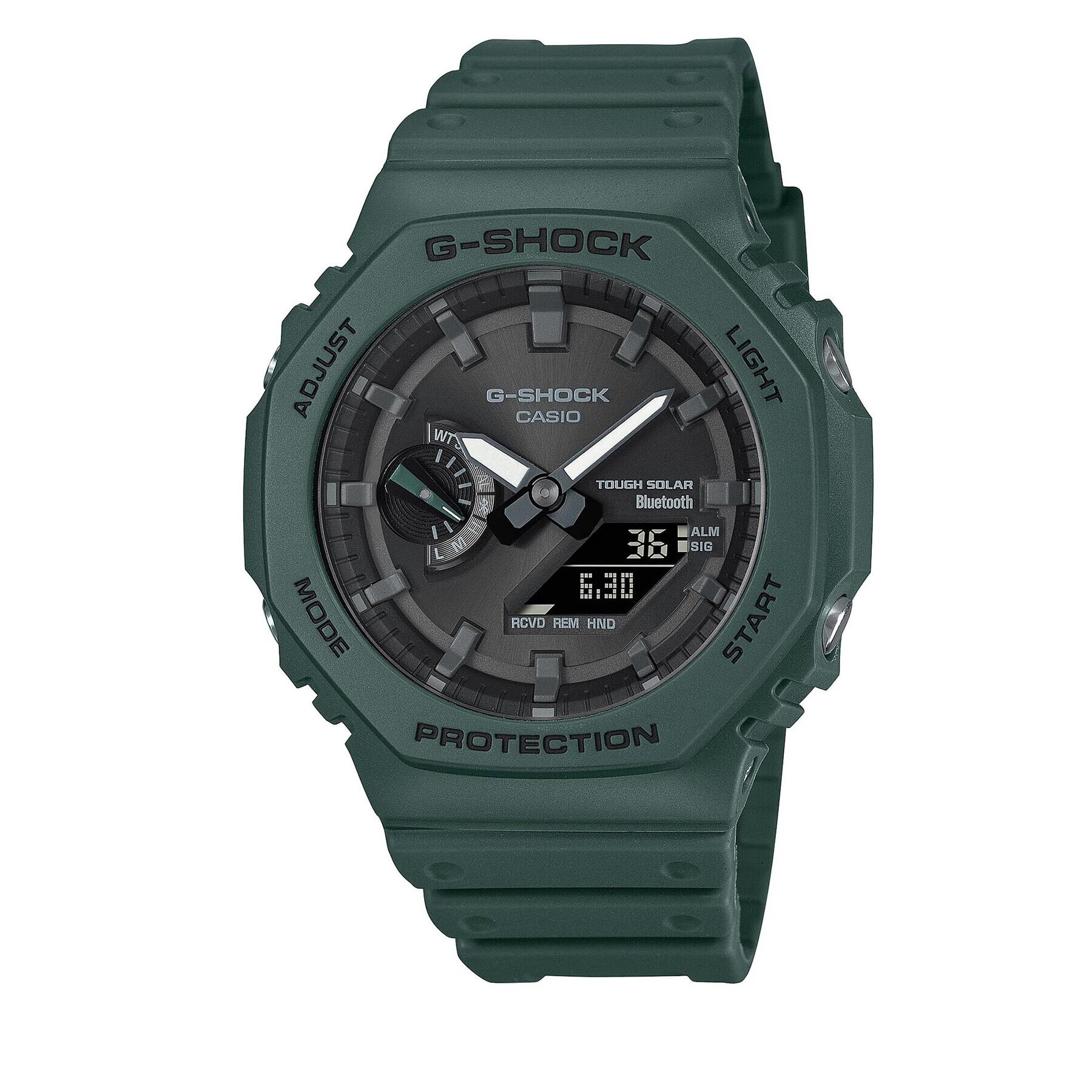 G-Shock Ročna ura GA-B2100-3AER Zelena - Pepit.si