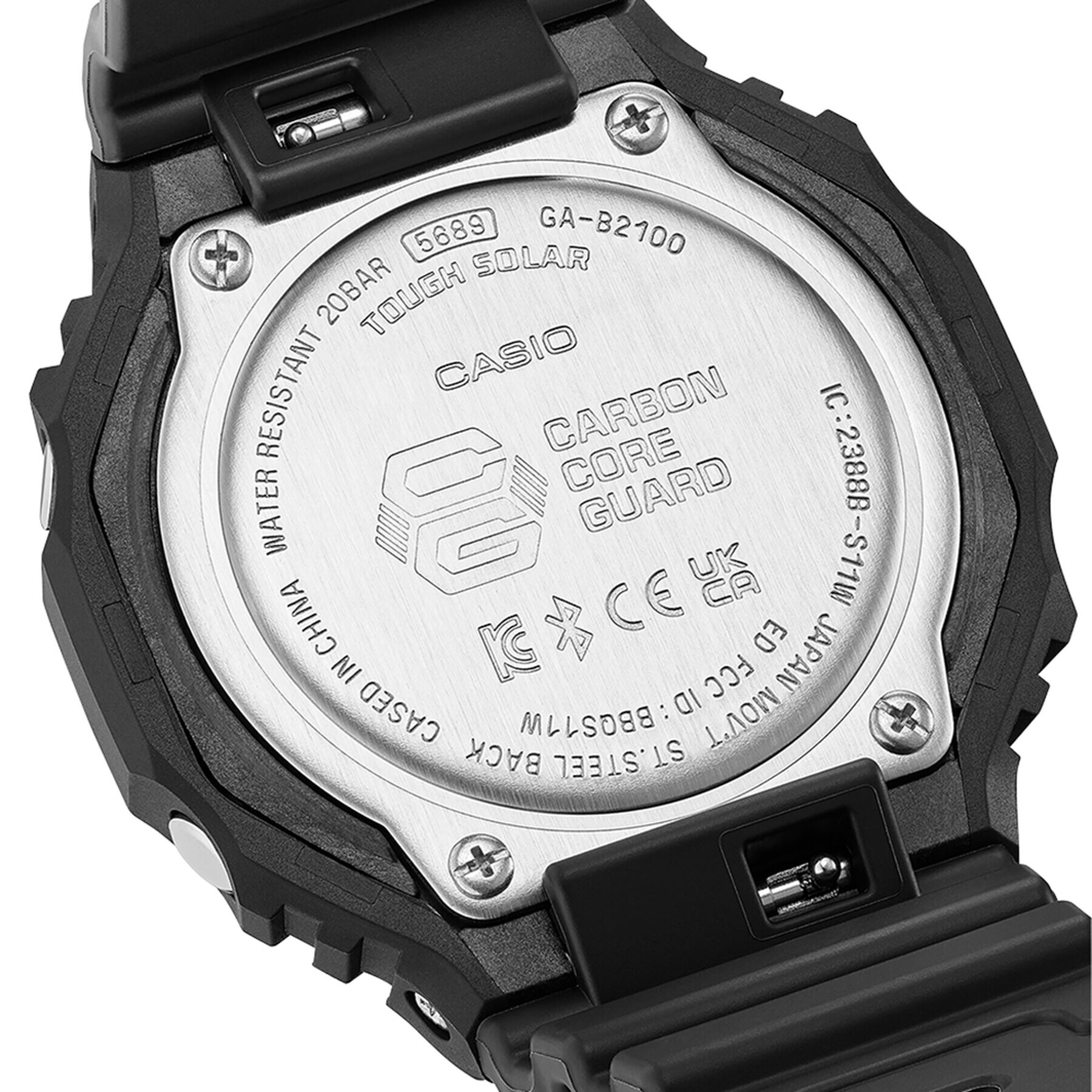 G-Shock Ročna ura GA-B2100CY-1AER Črna - Pepit.si