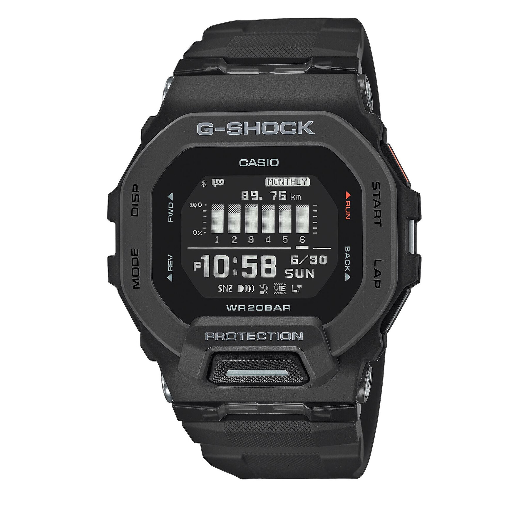 G-Shock Ročna ura GBD-200-1ER Črna - Pepit.si