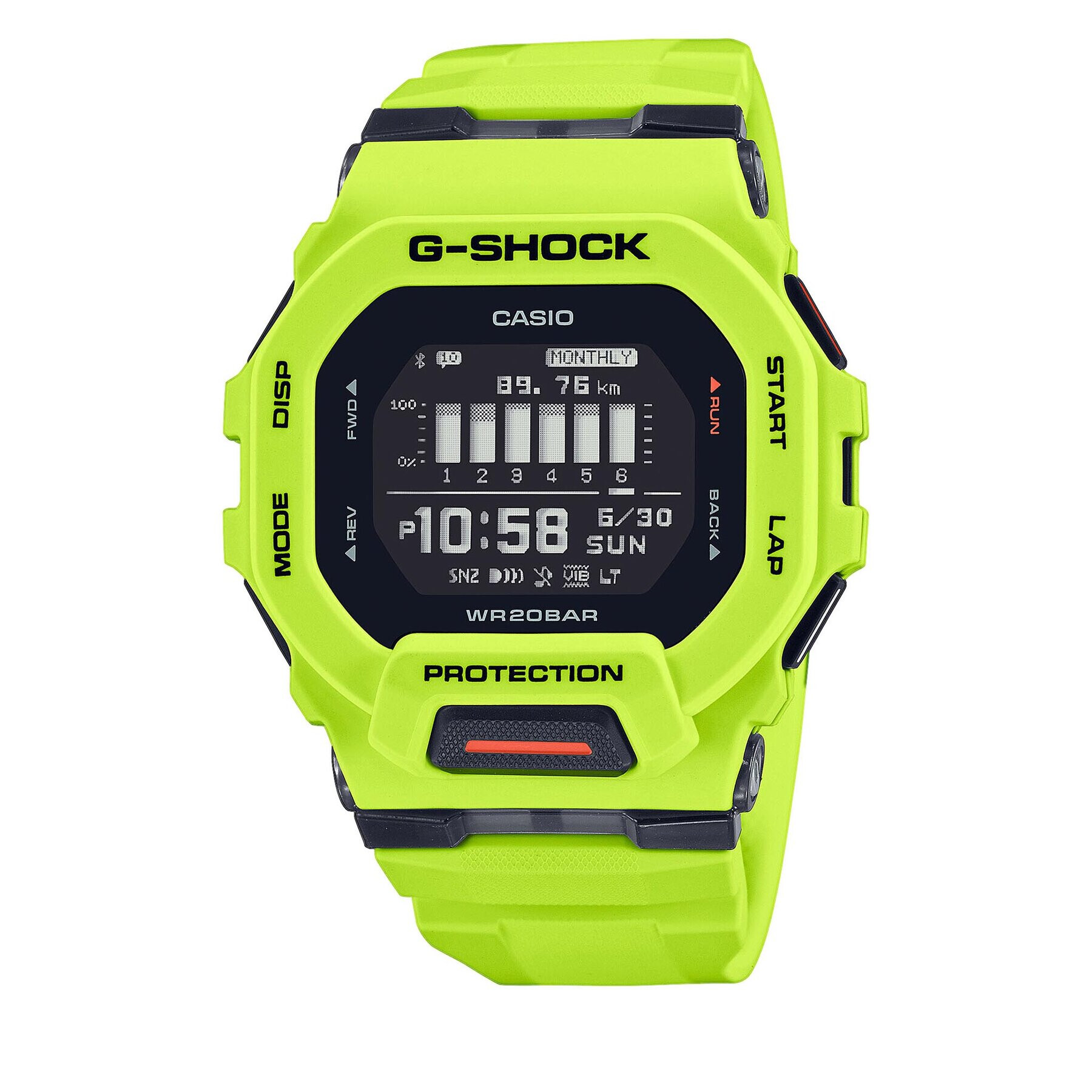 G-Shock Ročna ura GBD-200-9ER Zelena - Pepit.si