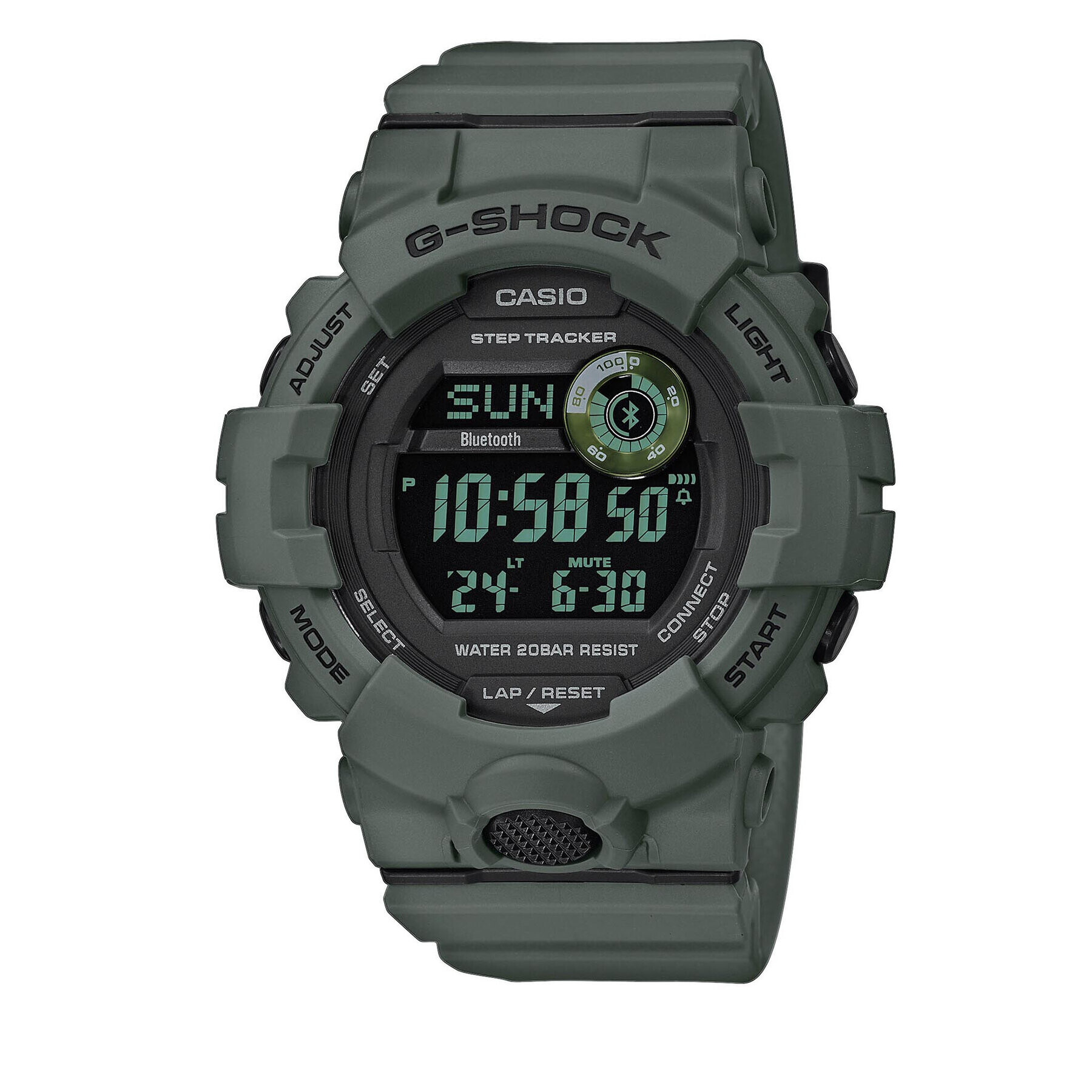 G-Shock Ročna ura GBD-800UC-3ER Zelena - Pepit.si