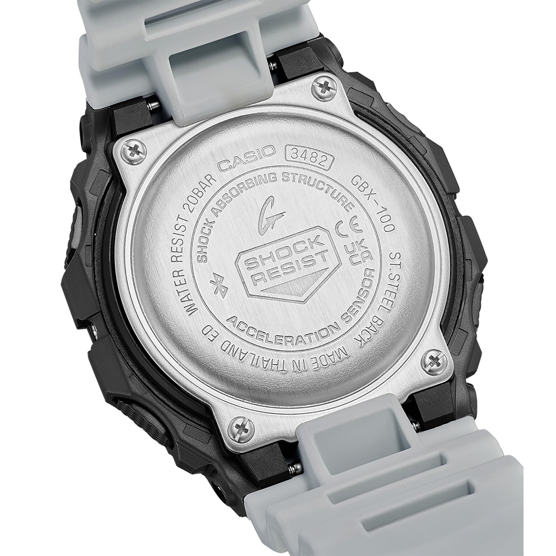 G-Shock Ročna ura GBX-100TT-8ER Siva - Pepit.si