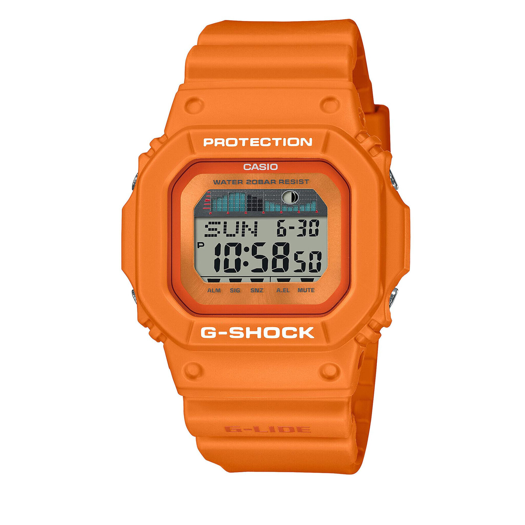 G-Shock Ročna ura GLX-5600RT-4ER Oranžna - Pepit.si