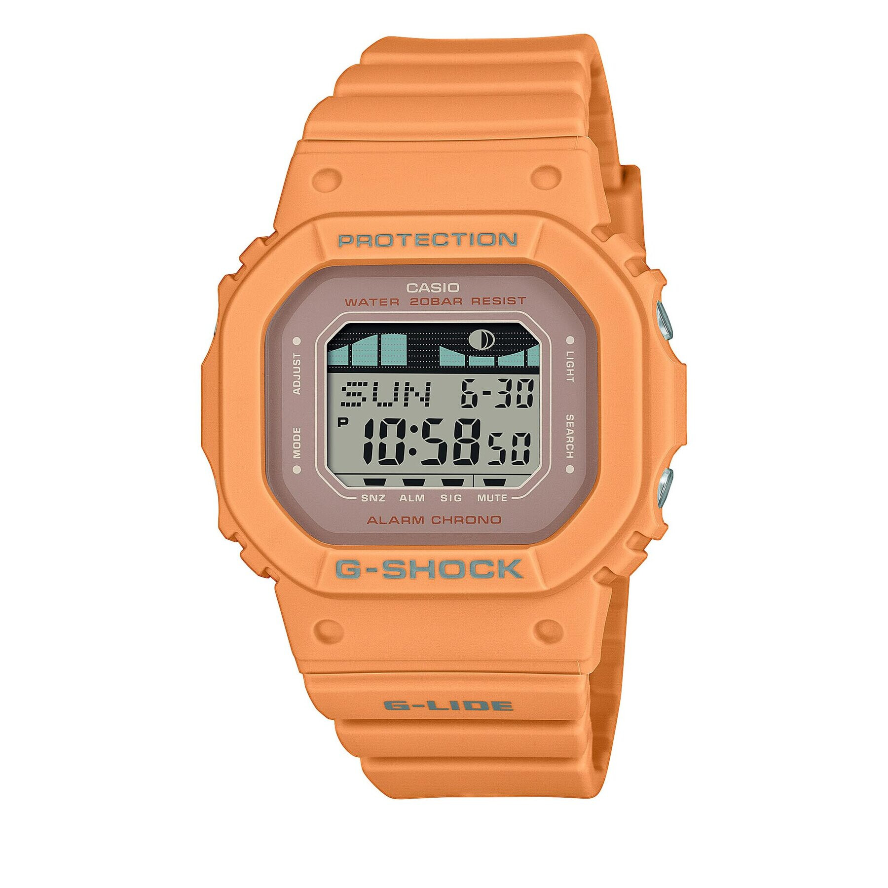 G-Shock Ročna ura GLX-S5600-4ER Oranžna - Pepit.si