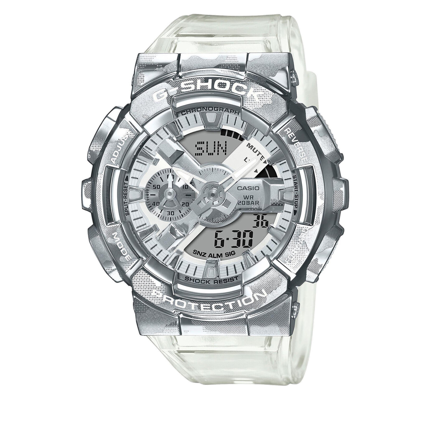 G-Shock Ročna ura GM-110SCM-1AER Srebrna - Pepit.si