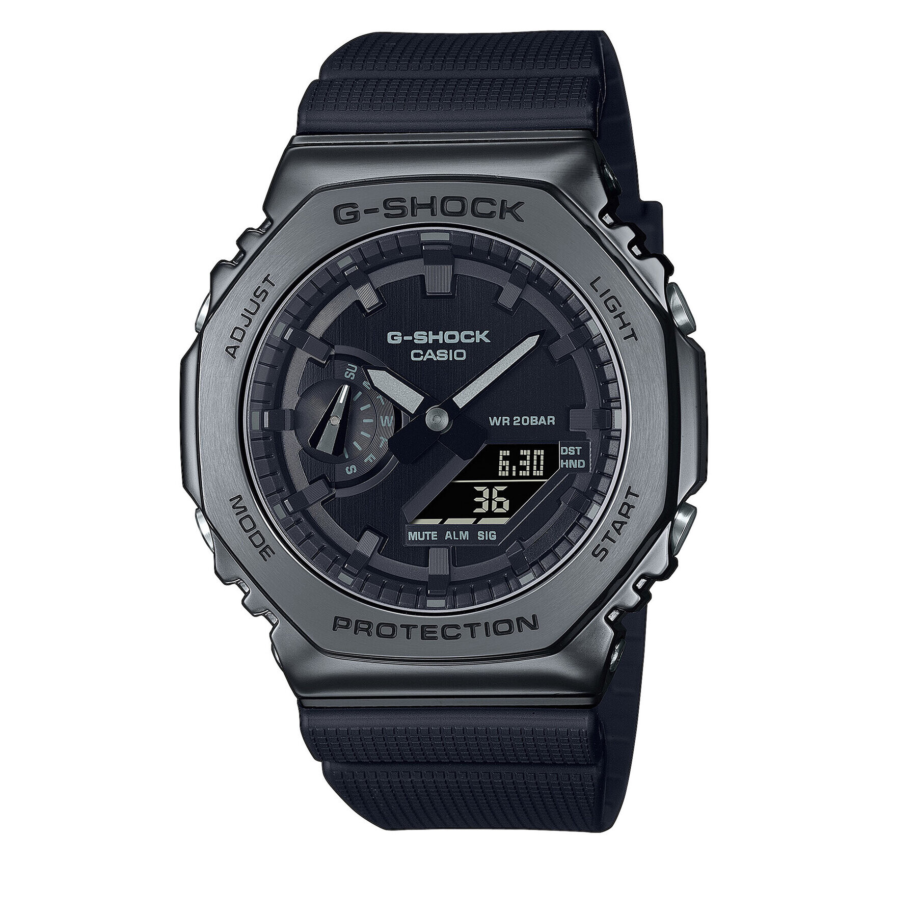 G-Shock Ročna ura GM-2100BB-1AER Črna - Pepit.si