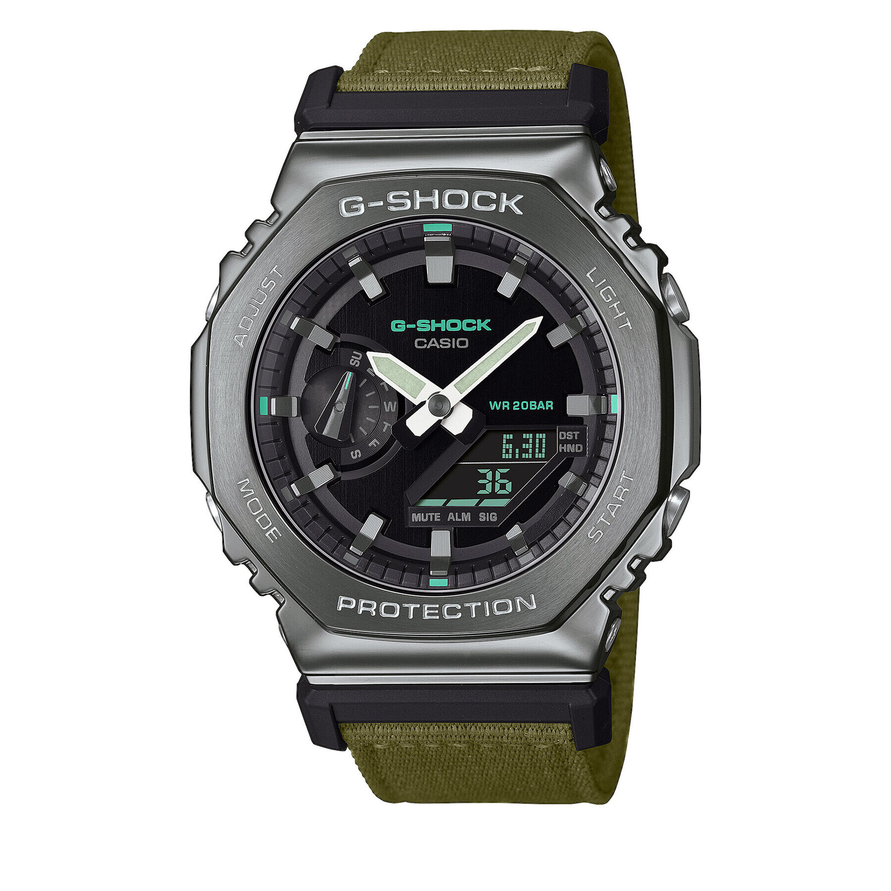 G-Shock Ročna ura GM-2100CB -3AER Khaki - Pepit.si