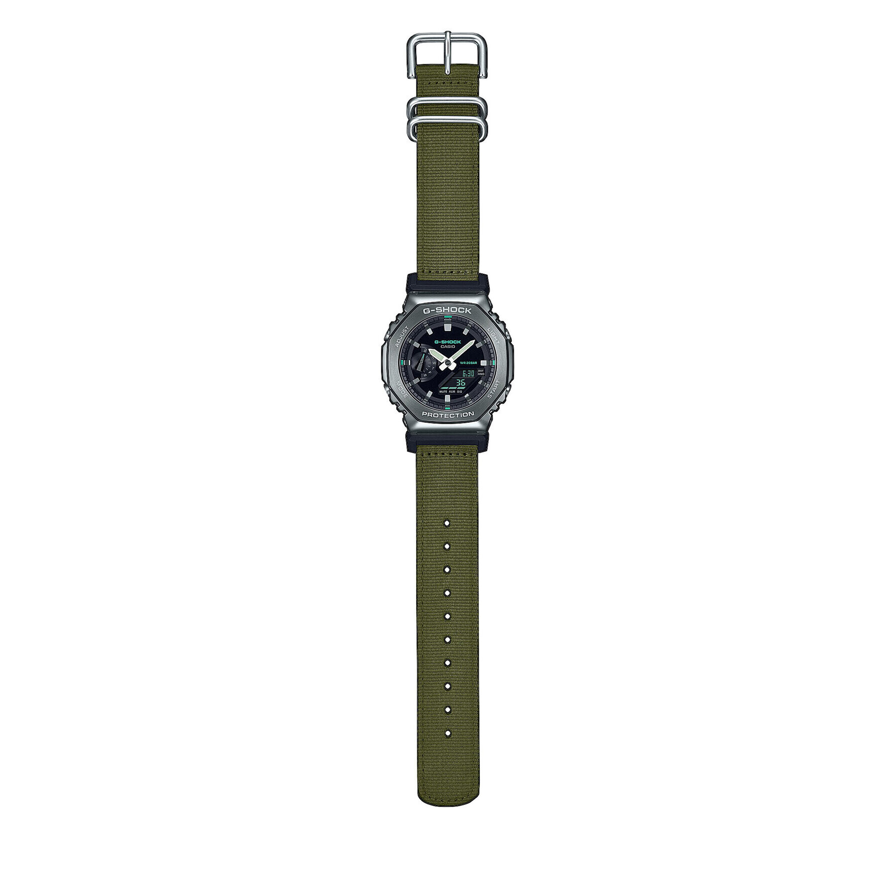 G-Shock Ročna ura GM-2100CB -3AER Khaki - Pepit.si