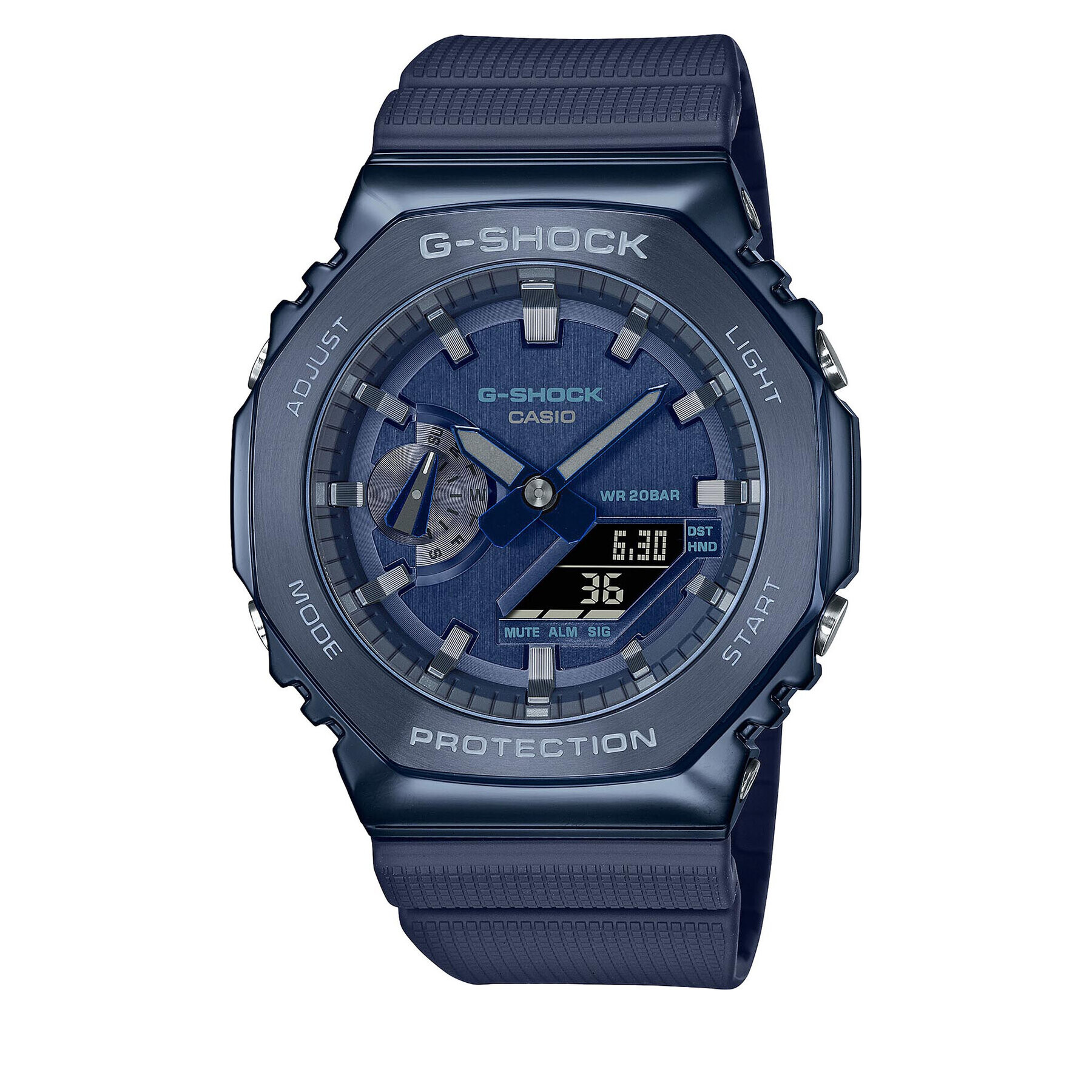 G-Shock Ročna ura GM-2100N-2AER Mornarsko modra - Pepit.si