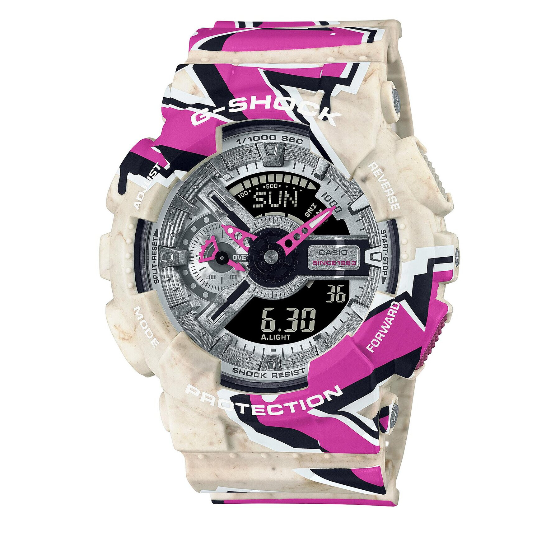 G-Shock Ročna ura Street Spirit GA-110SS-1AER Pisana - Pepit.si