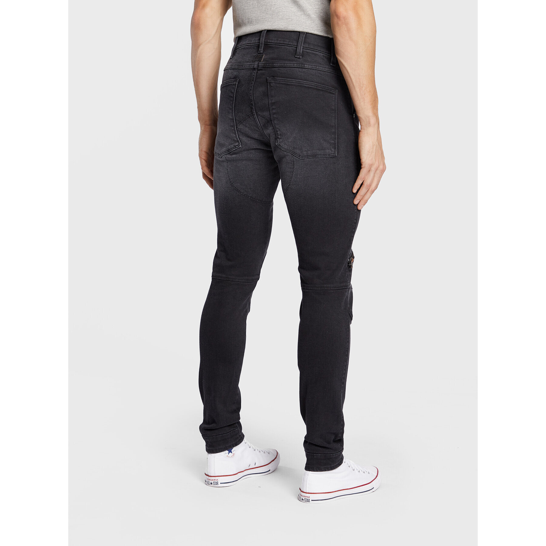 G-Star Raw Jeans hlače 5620 D01252-C910-C942 Črna Skinny Fit - Pepit.si