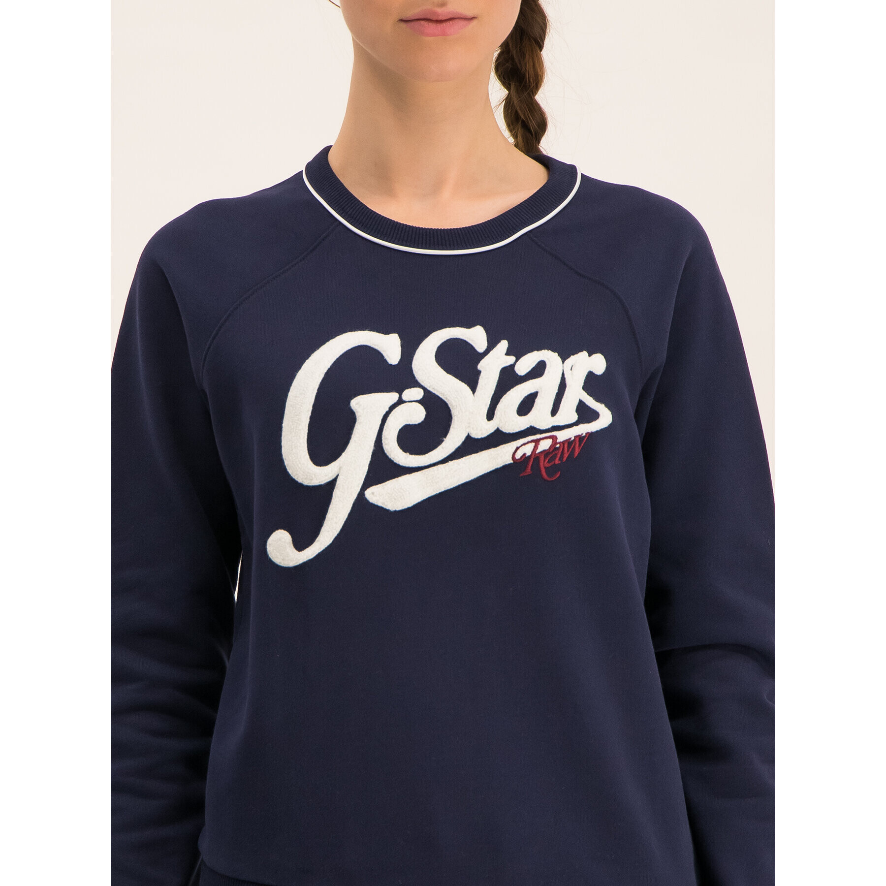 G-Star Raw Jopa D14700-B349-6067 Mornarsko modra Straight Fit - Pepit.si